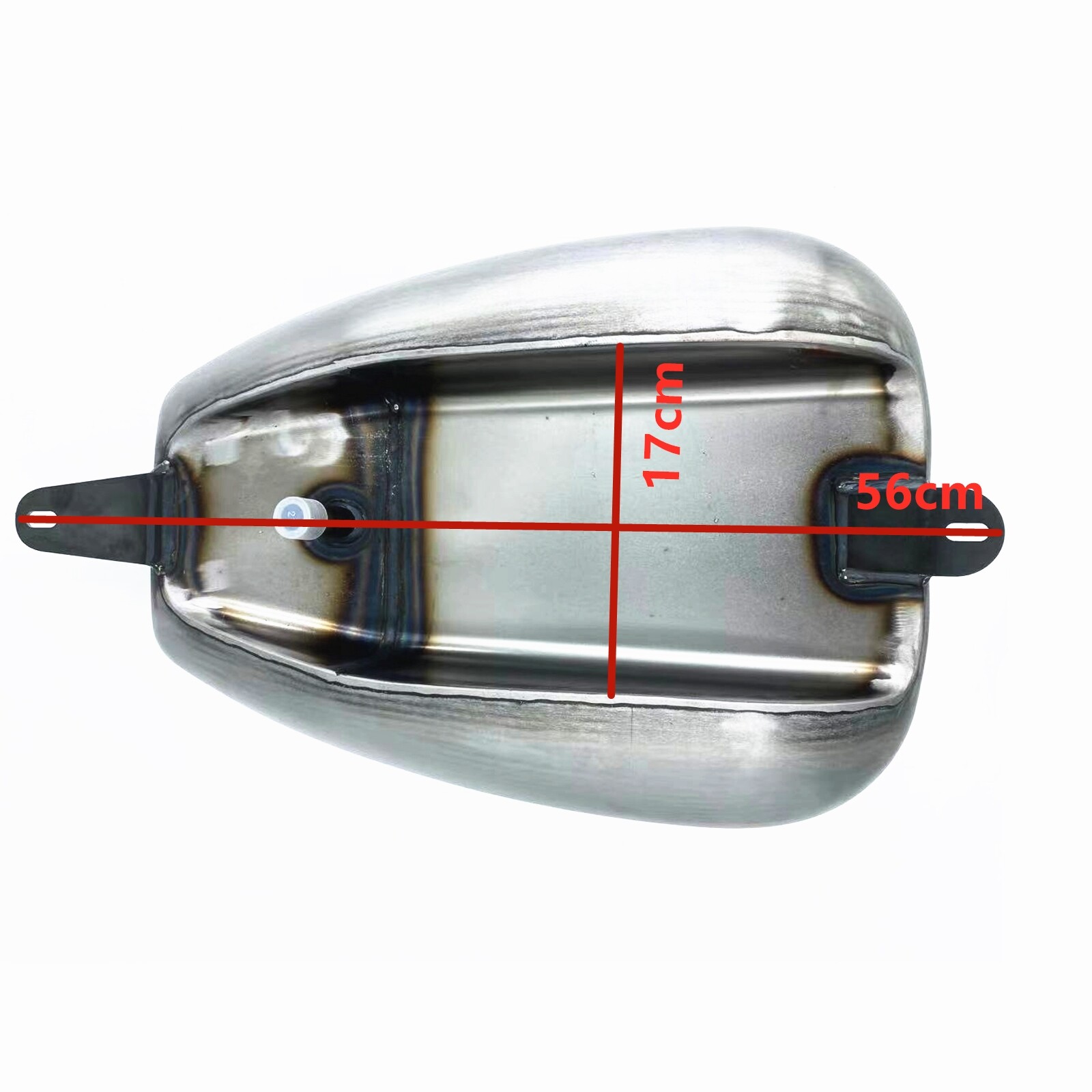 17L Handmade Performance Petrol Gas Fuel Tank For HONDA Steed 400 600 Motorcycle
