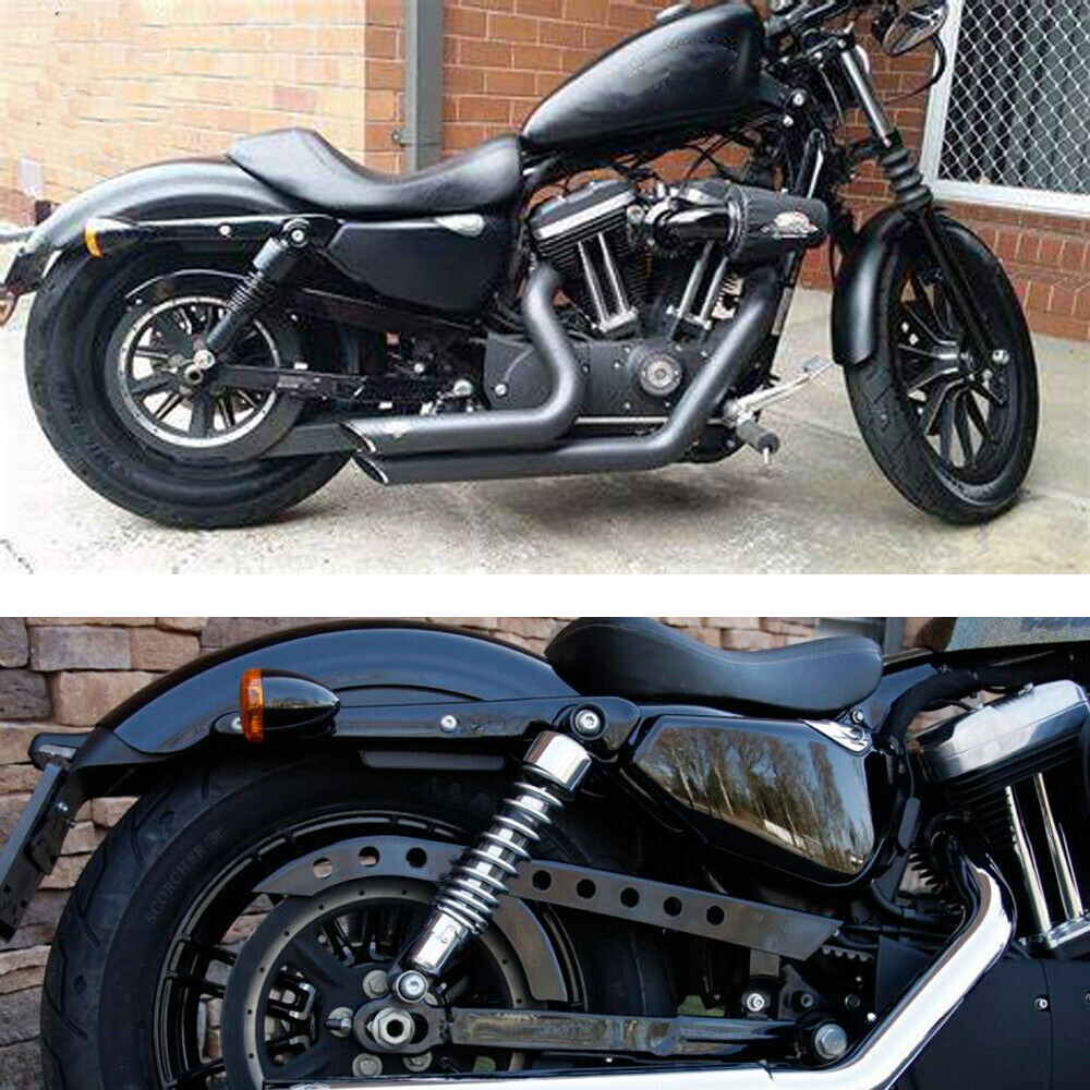 10.5″ Rear Absorber Shocks For Harley Dyna Fat Bob Low Rider Wide Glide Lowering