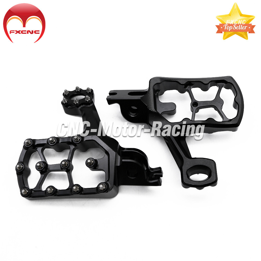 For Honda CRF450X CRF450R 2002-2022 CNC Extended Footpegs Footrest Pegs Pedals
