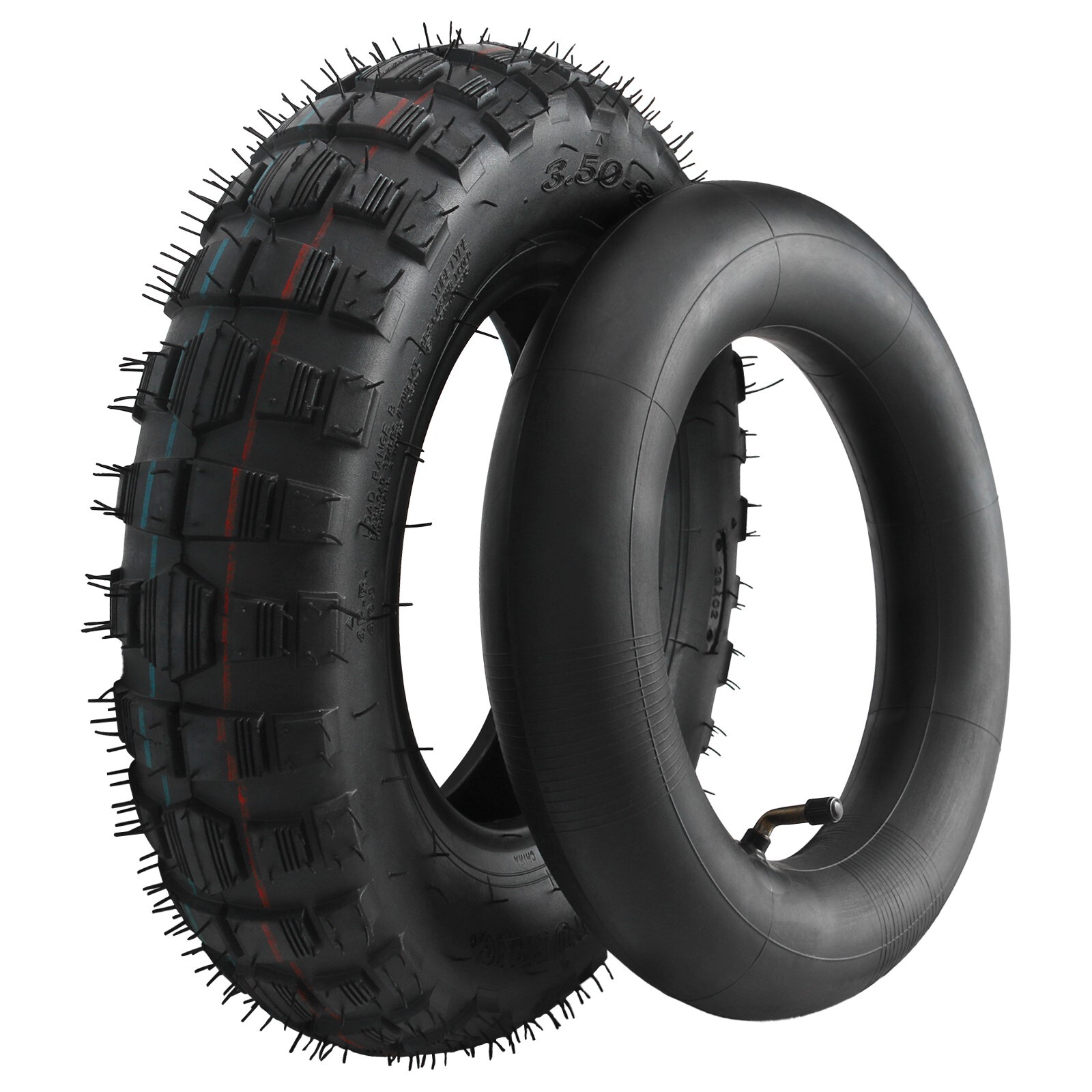 3.50-8 Knobby Tire + Tube 350-8 3.50X8 for Z50R Z50 Trail Bike Monkey