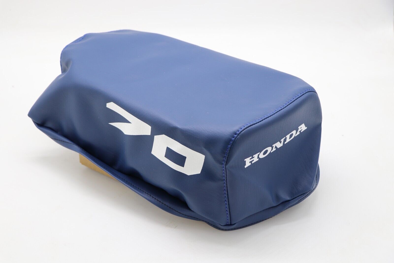 NEW Honda ATC70 seat cover only – fits 1978-1985 ATC 70 BLUE SMOOTH #70 letters