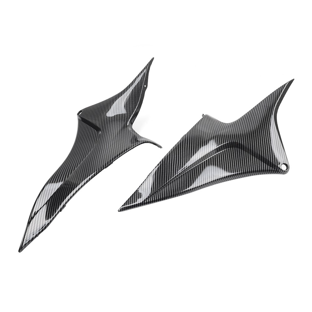 Carbon Fiber Gas Tank Side Fairing Knee Cover For Honda CBR600RR 2007-2012