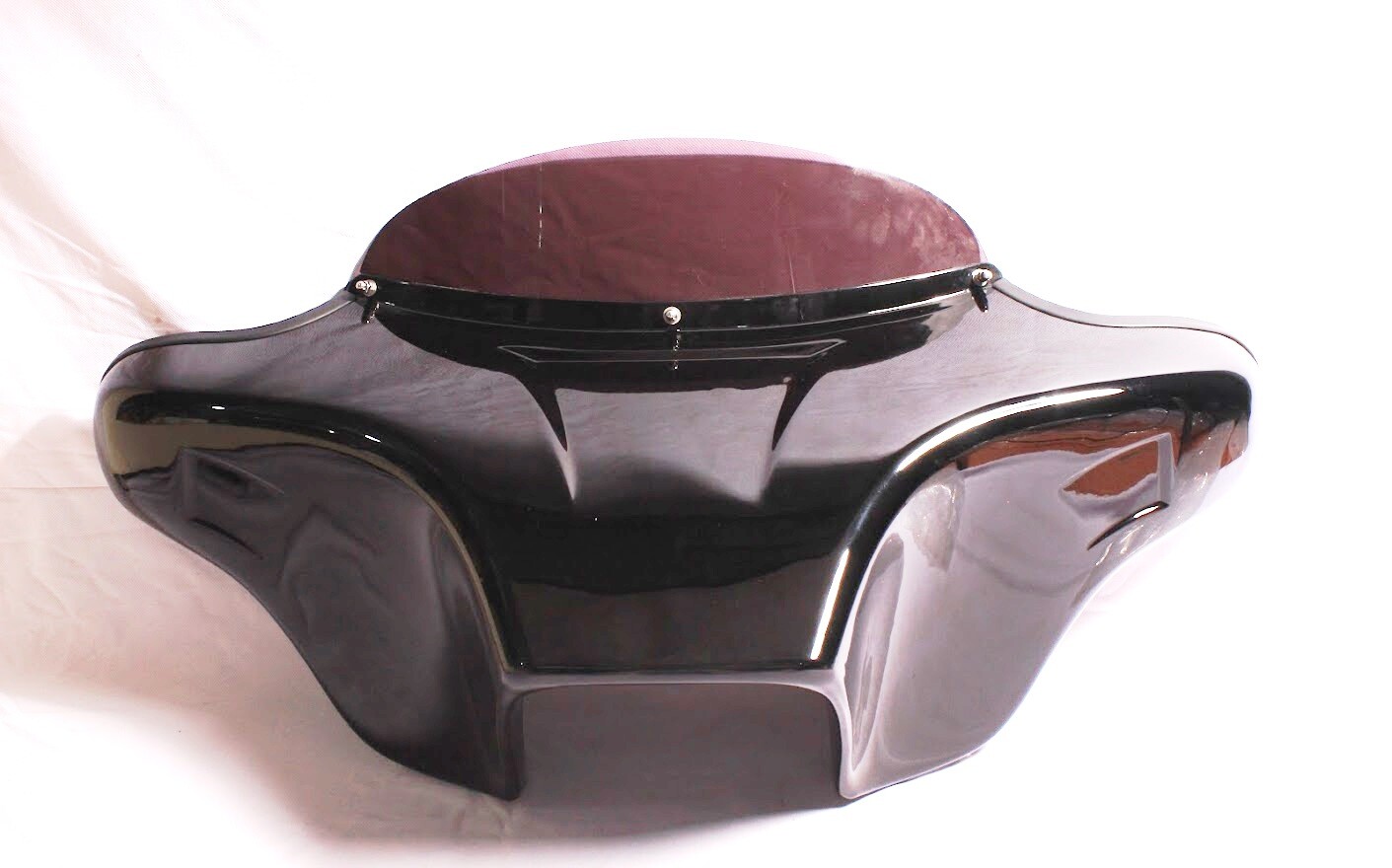 BATWING FAIRING WINDSHIELD Harley FLD Dyna Switchback 4X5″ SPKS BAGGER PAINTED