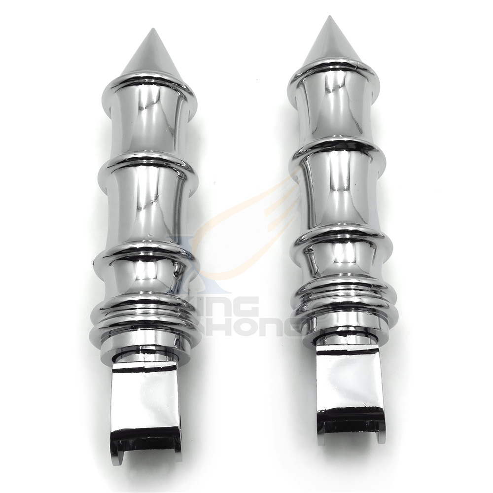 Spike Bamboo Footpegs for Honda Stateline Shadow VLX VTX1300C VTX1800C VTX1800F