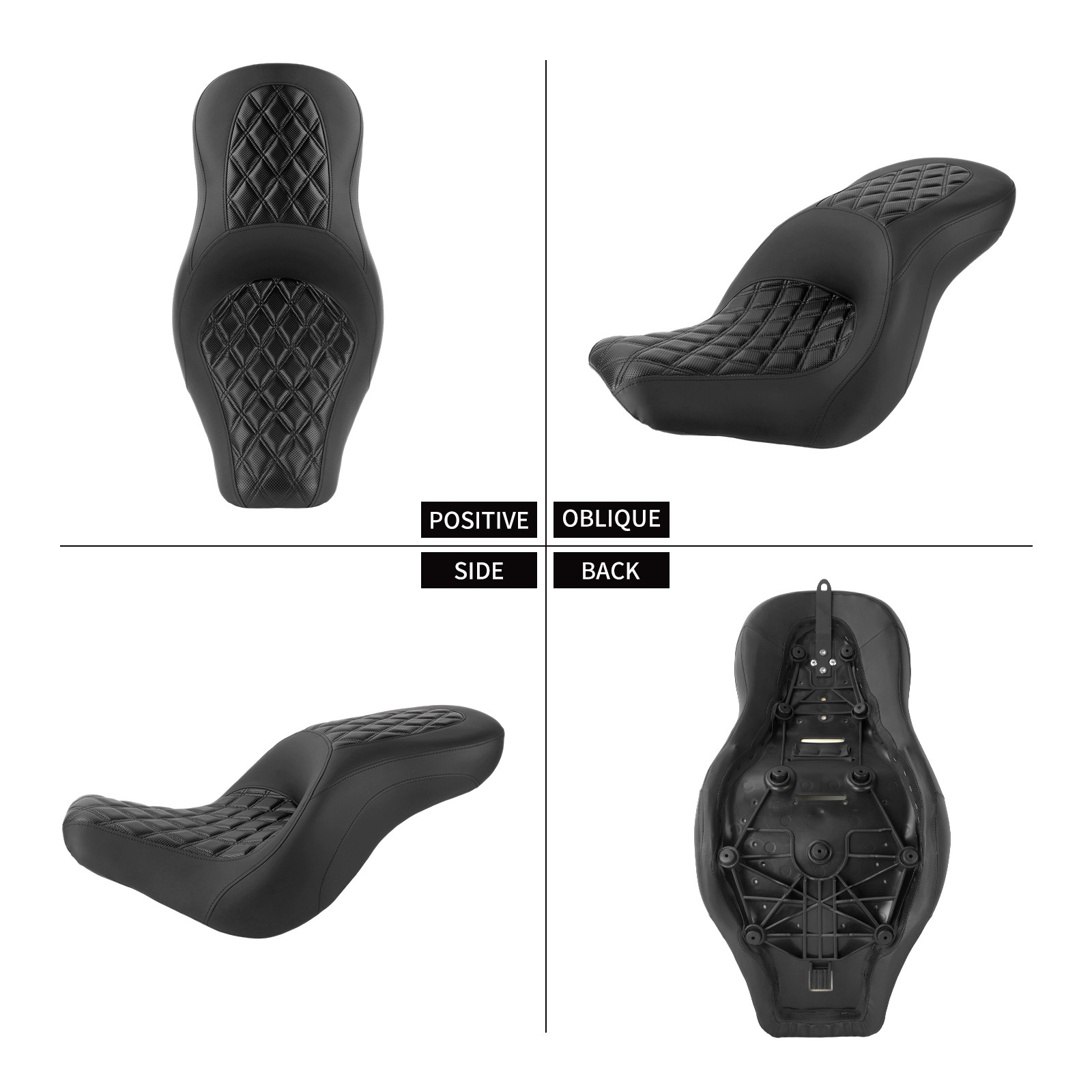 Full Set Seat Driver Passenger Step Up For Harley Low Rider 2018-21 FXLRS 22-24