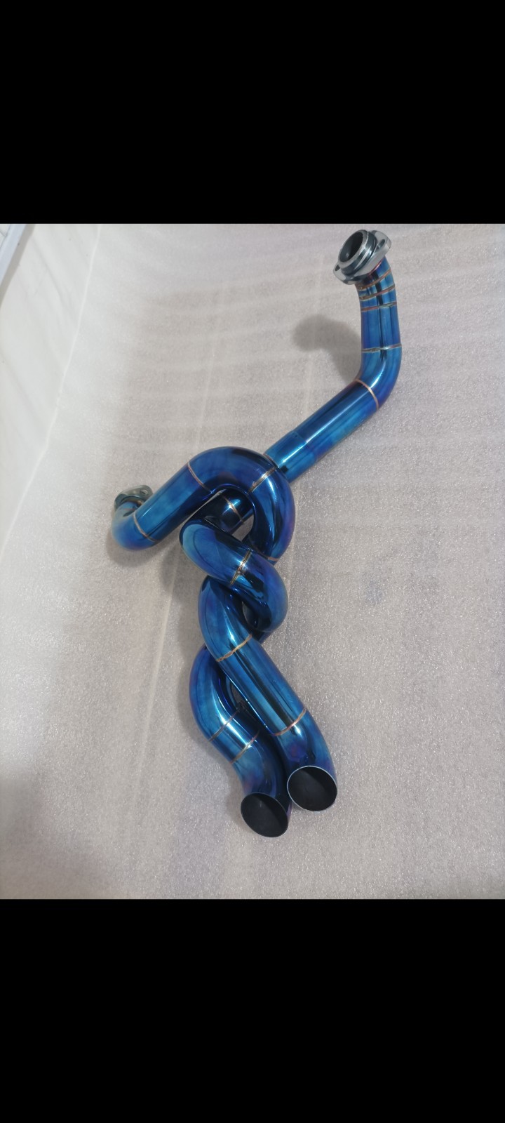 Harley Davidson Exhaust Twisted Fit Dyna ||