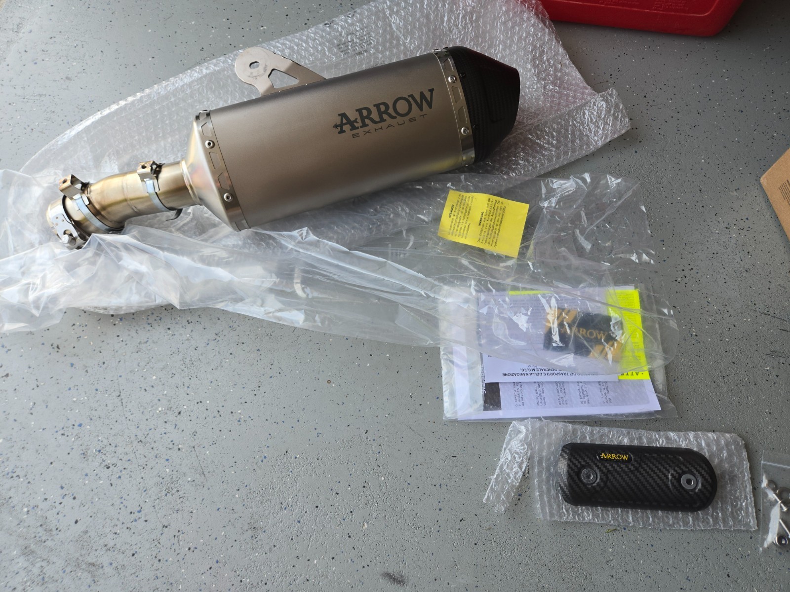 ARROW EXHAUST EXPLORER TITANIUM BMW R12 G/S R12GS
