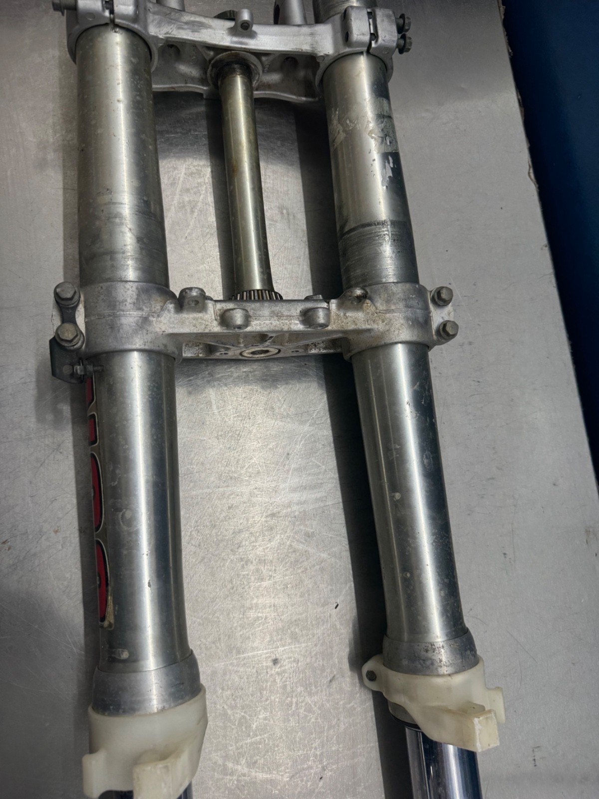 2003 01-04 WR450F WR450F YZ250F YZ125 Front Fork Set Suspension w/ Triple clamp
