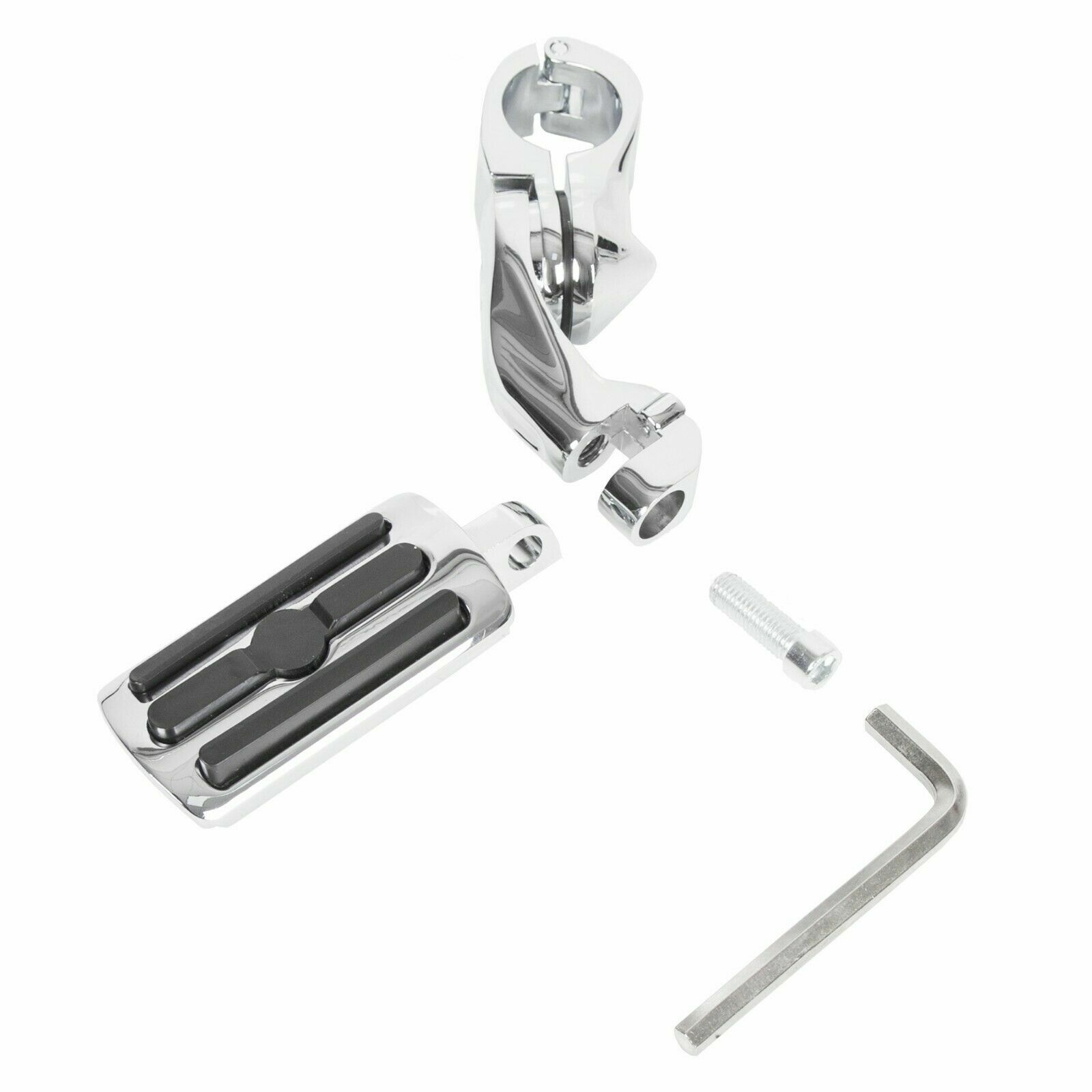 Fit Harley Davidson Touring Road King Street Glide 1.25″ Highway Foot Pegs Pedal