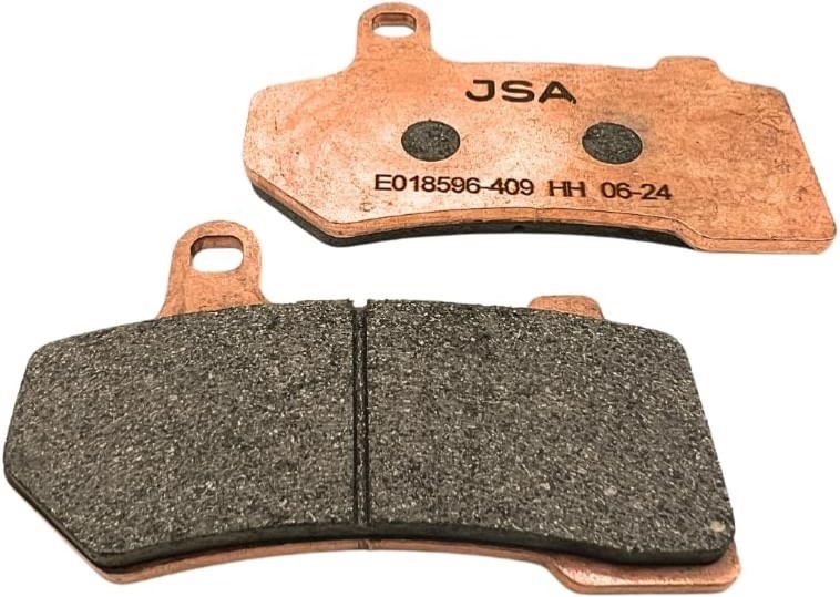 JSA Copper-Plate Brake Pads Set JSA 409, (Harley Davidson FLHR Road King F/R HH)