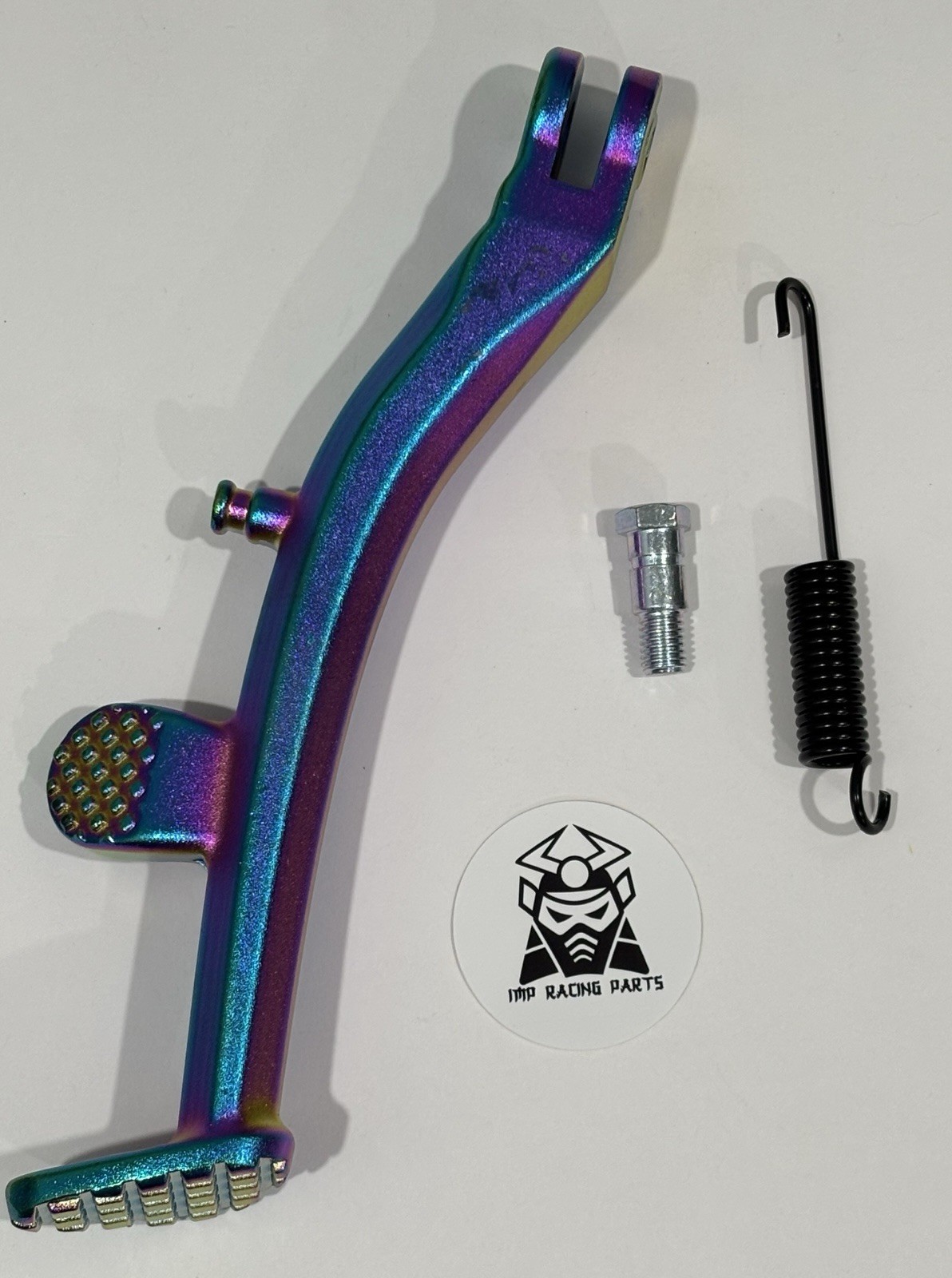 GY6 SCOOTER 50CC 150CC TANK CHUMA ALUMINUM SIDE KICK STAND MULTICOLOR TITANIUM