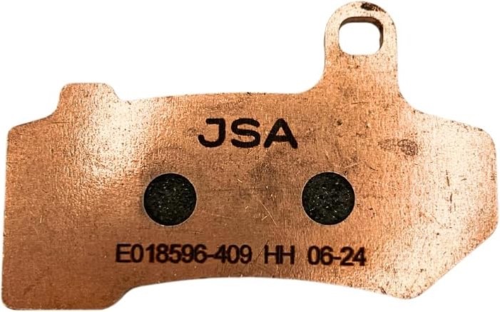 JSA Copper-Plate Brake Pads Set JSA 409, (Harley Davidson FLHR Road King F/R HH)