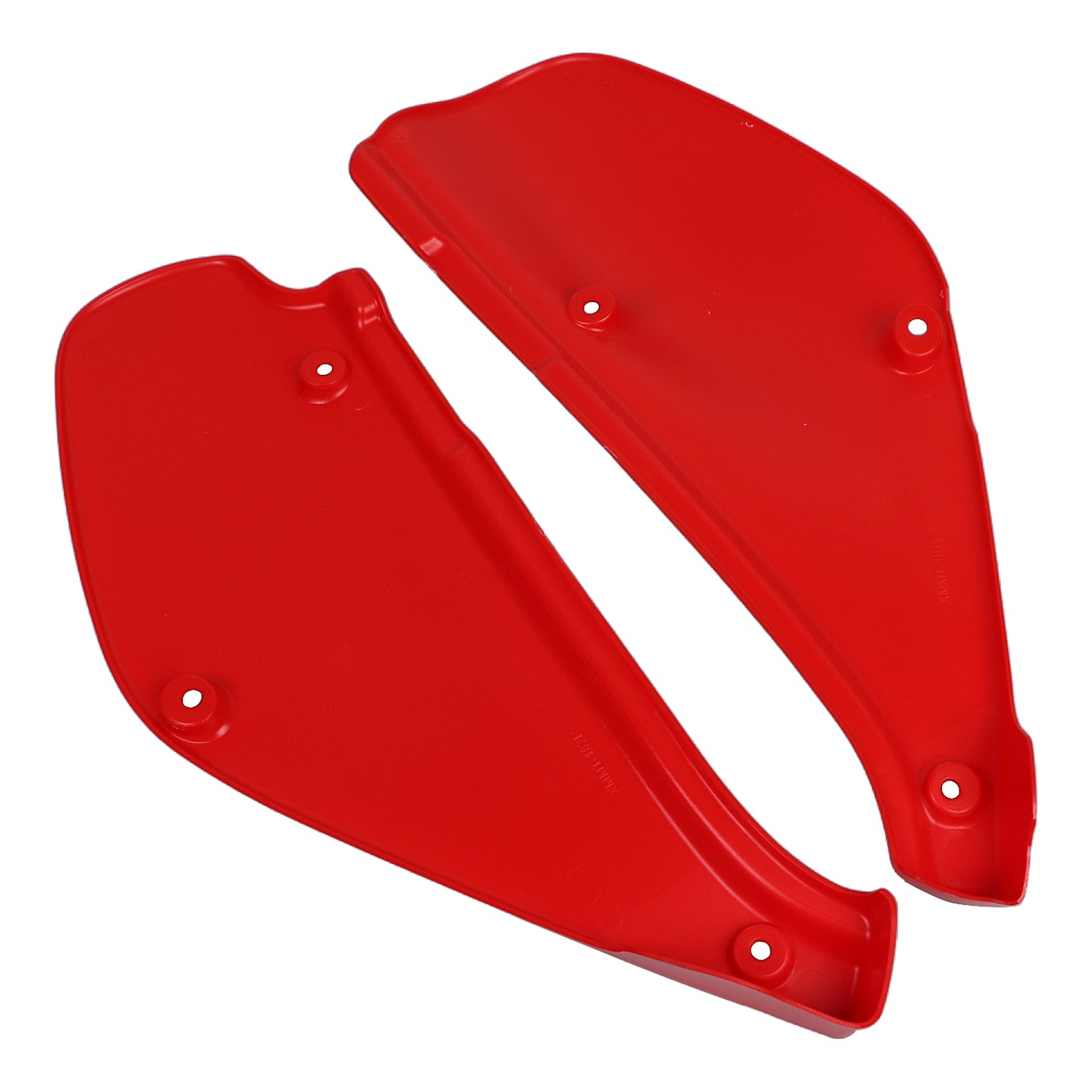 Red Plastic Left Right Side Cover Panels Plate For Honda XR80R XR100R 1988-2000
