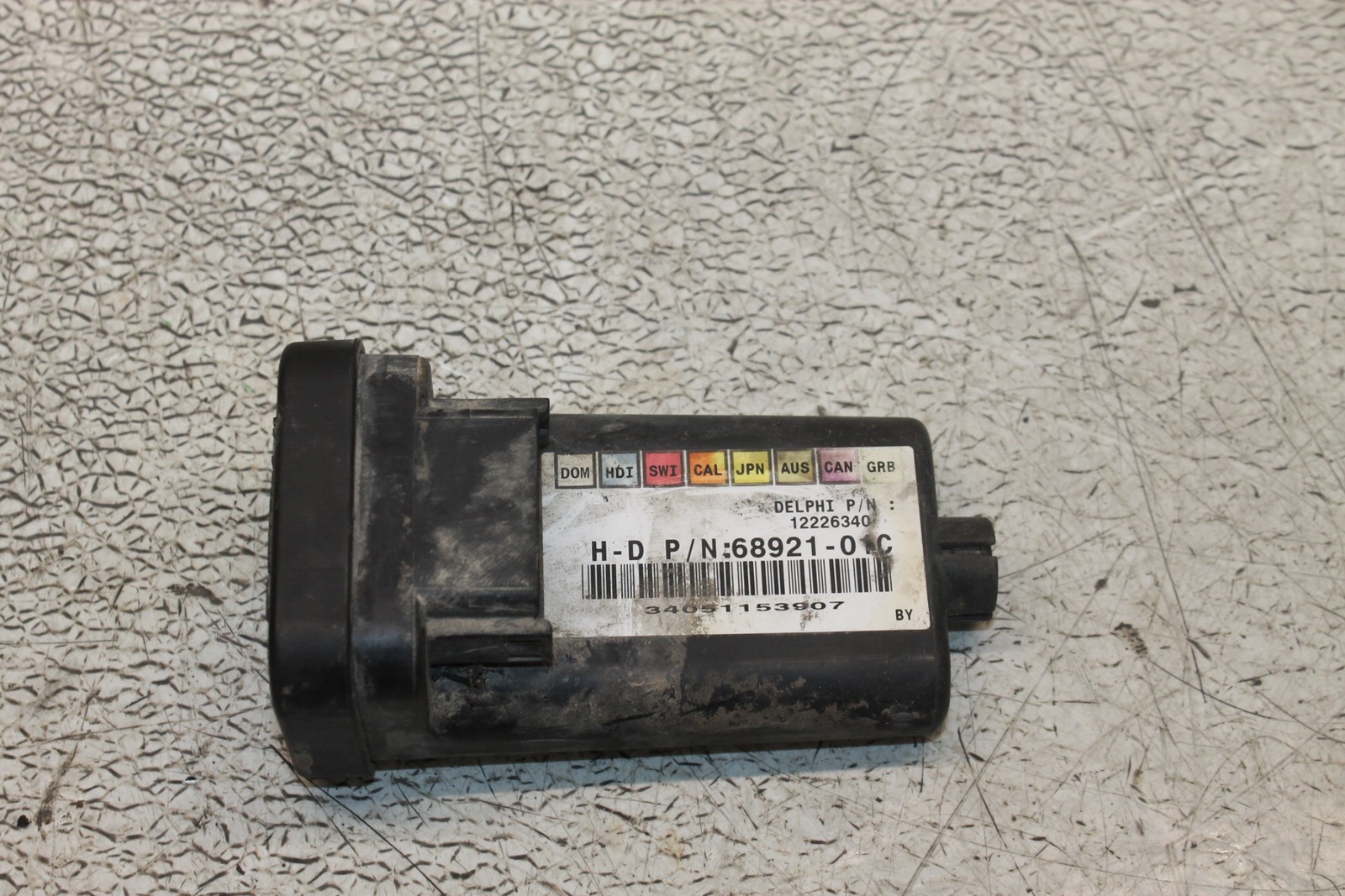 05 HARLEY-DAVIDSON DYNA SUPER GLIDE CUSTOM EFI FXDCI TURN SIGNAL MODULE 68921-01