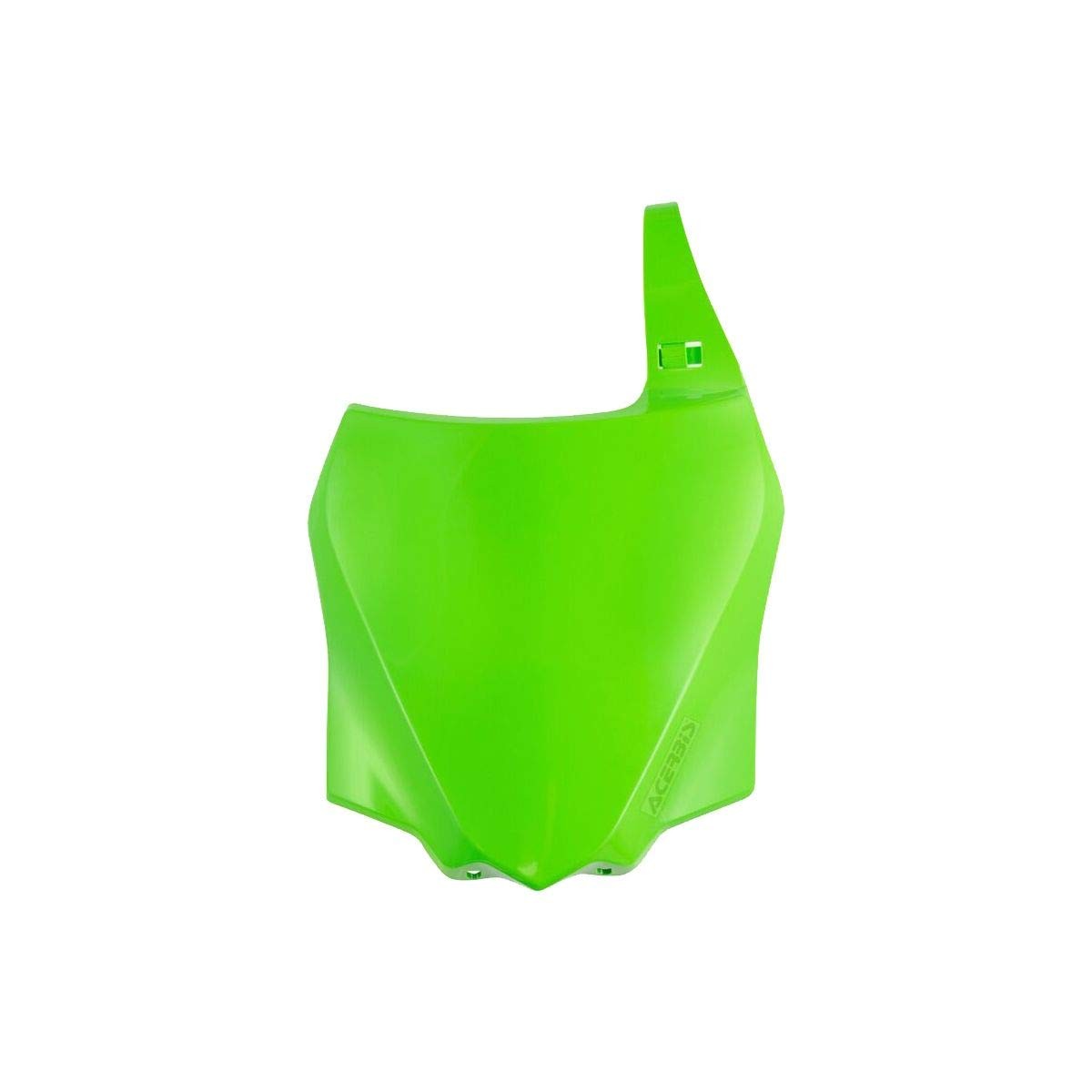 Acerbis Front Number Plate Green for Kawasaki KX 85, 100 & 112.