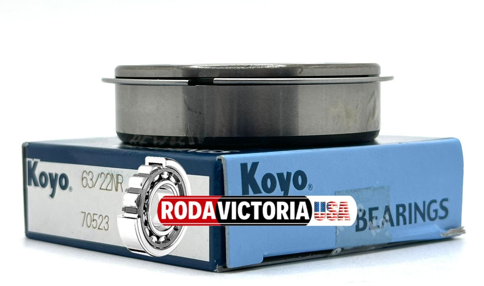Koyo 63/32 NR Ball Bearing With Snap Ring Premium Brand 32x75x20mm
