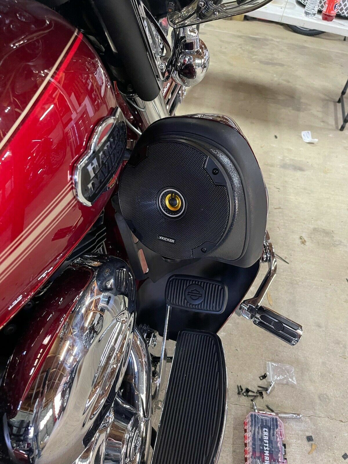 6.5″ Speaker Pods For Harley Touring Lower Fairing 1995-2023 READ THE AD!