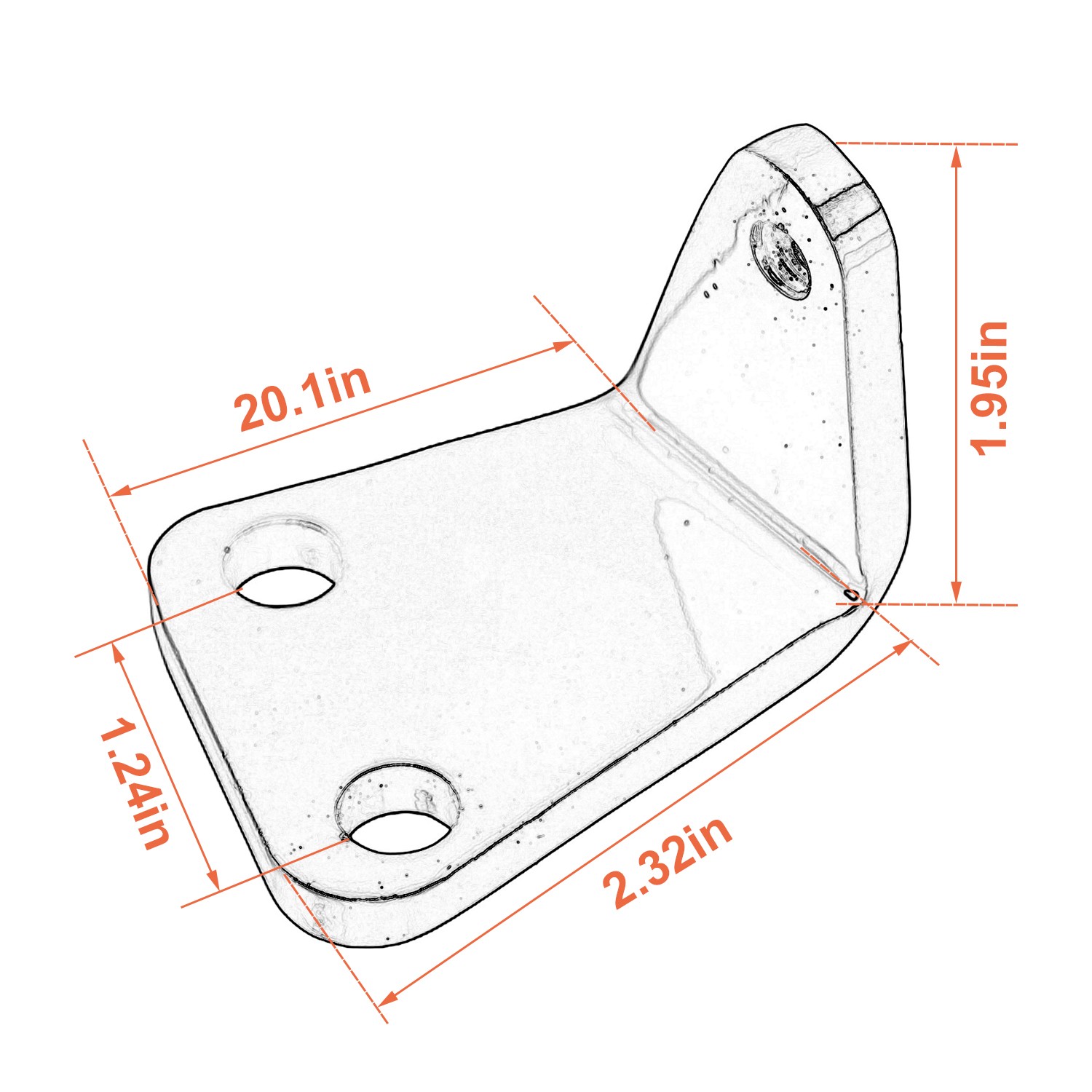 Black Metal Rear Belt Guard Bracket For Harley Dyna Super Glide Low Rider FXDL