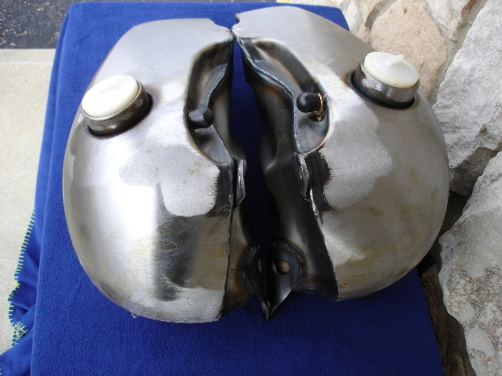 SHOVELHEAD 3.5 GAL GAS TANK PARTS FOR HARLEY UP TO 1984 REP 61218-87A & 61426-67