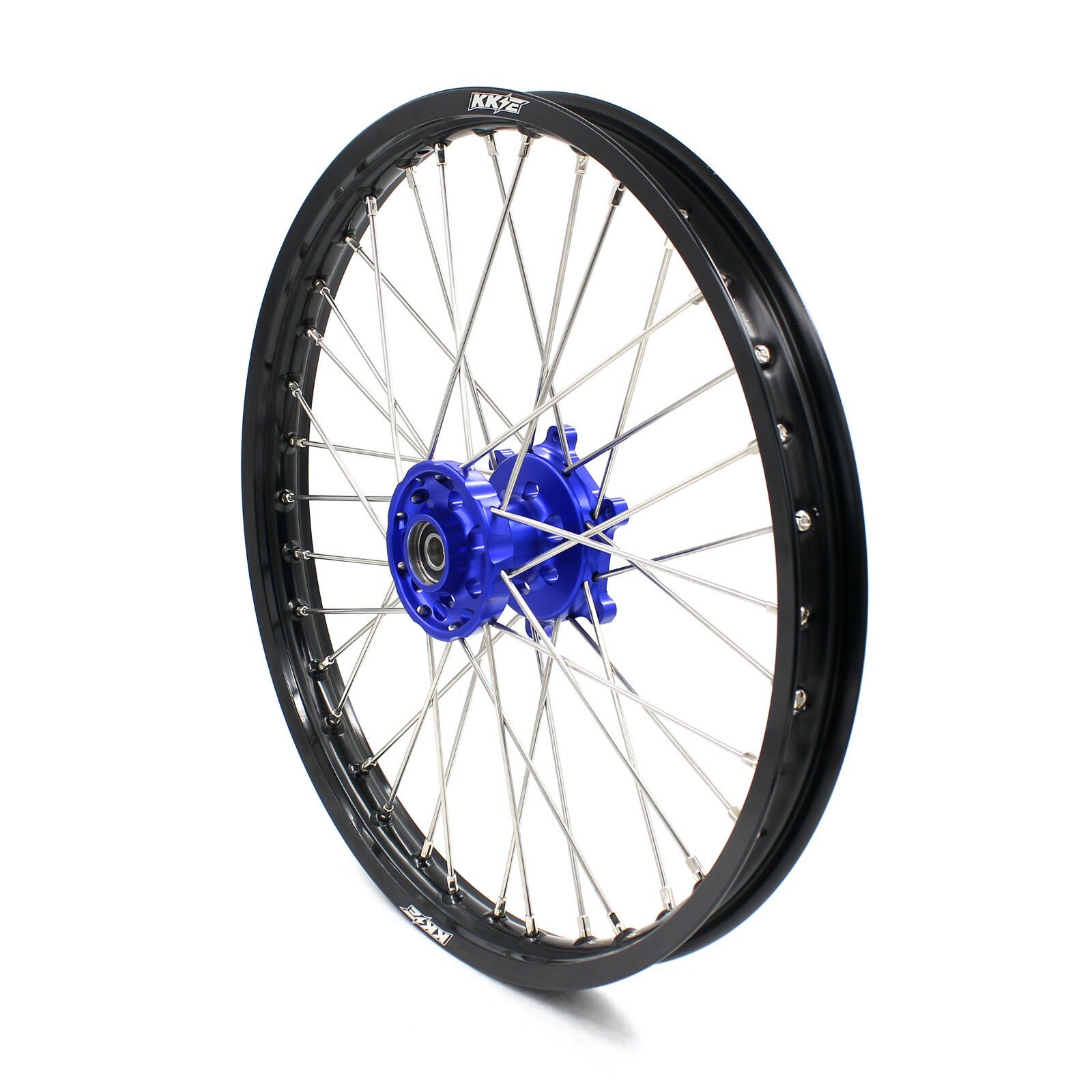 KKE 21″ 18″ Wheels Fit YAMAHA WR250R 2008-2020 CNC Blue Hubs Alloy Rims Wheelset