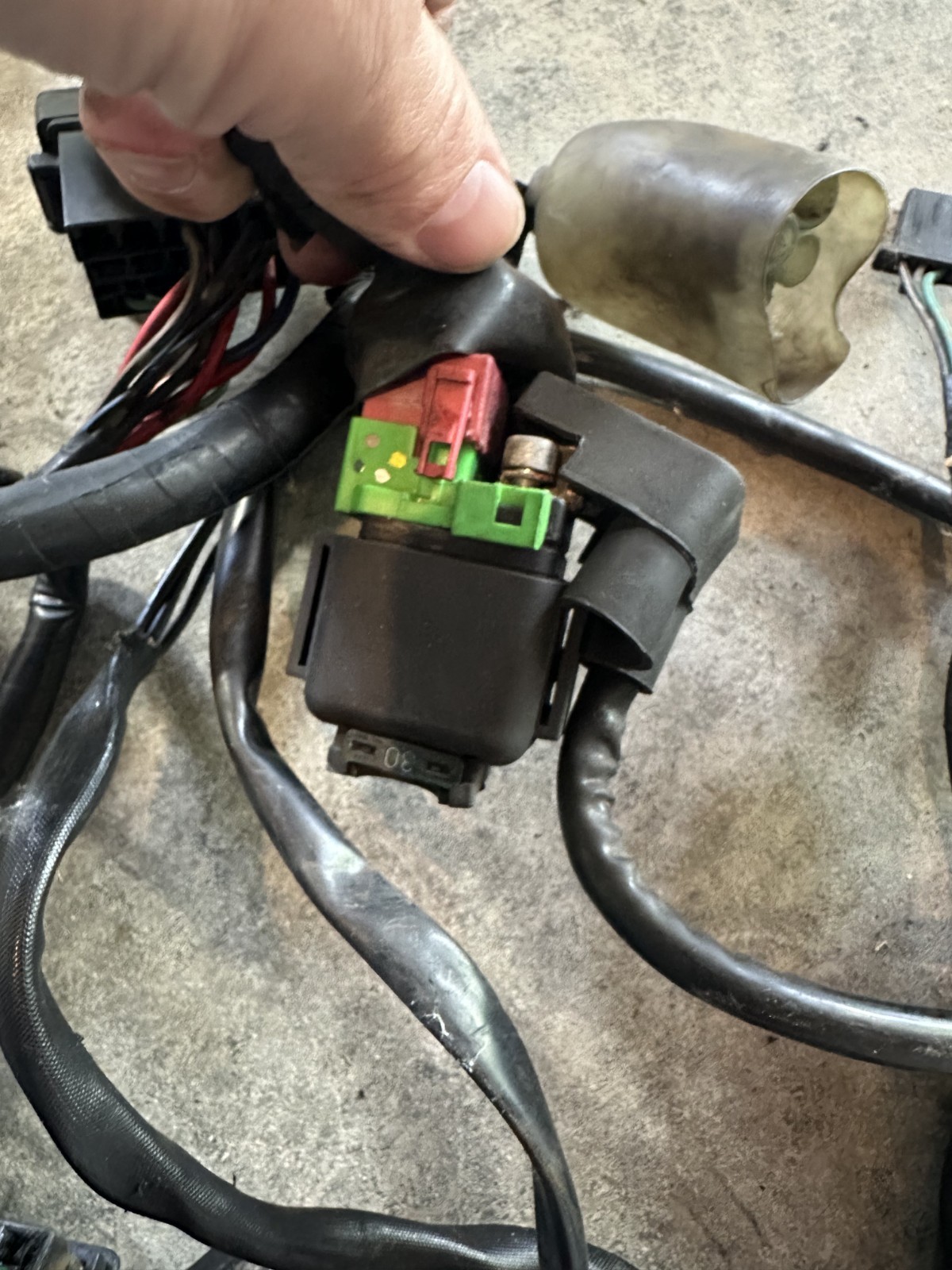 1999 HONDA SHADOW ELECTRICAL WIRING HARNESS STATOR SOLENOID RECTIFIER VT750