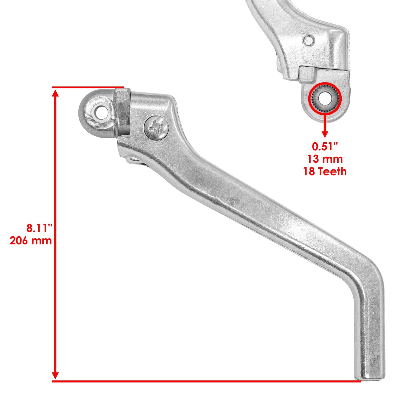 Caltric Kick Start Starter Lever Pedal for KTM 47033070000 Kick Starter