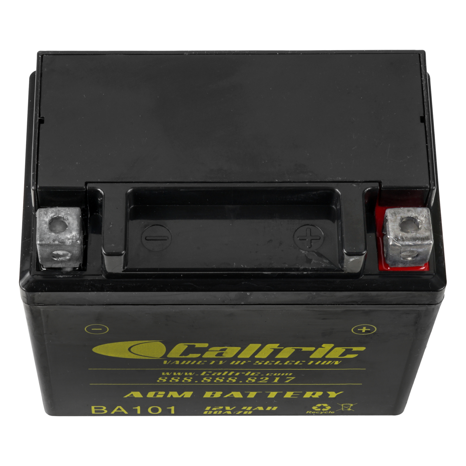 Caltric AGM Battery for Honda CH80 Elite 80 1985-2007 Battery 12Volt 4 Ah
