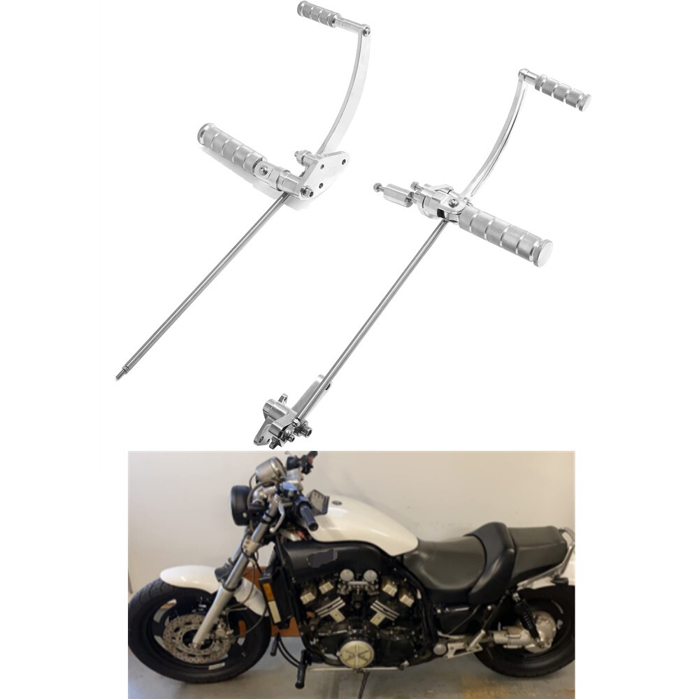Billet Aluminium Forward Controls for Yamaha Vmax 1200 VMX1200 1985-2007 06 05