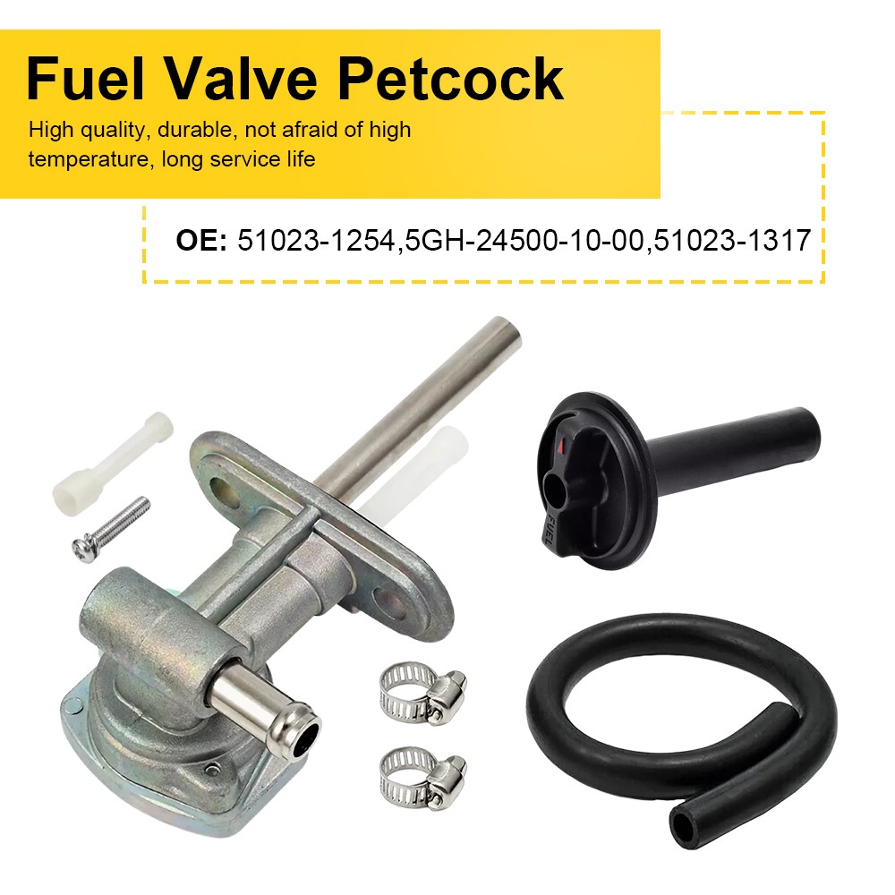 Gas Fuel Tank Switch Valve Petcock For 00-06 Yamaha Kodiak 400 YFM400FA 4×4 EXV