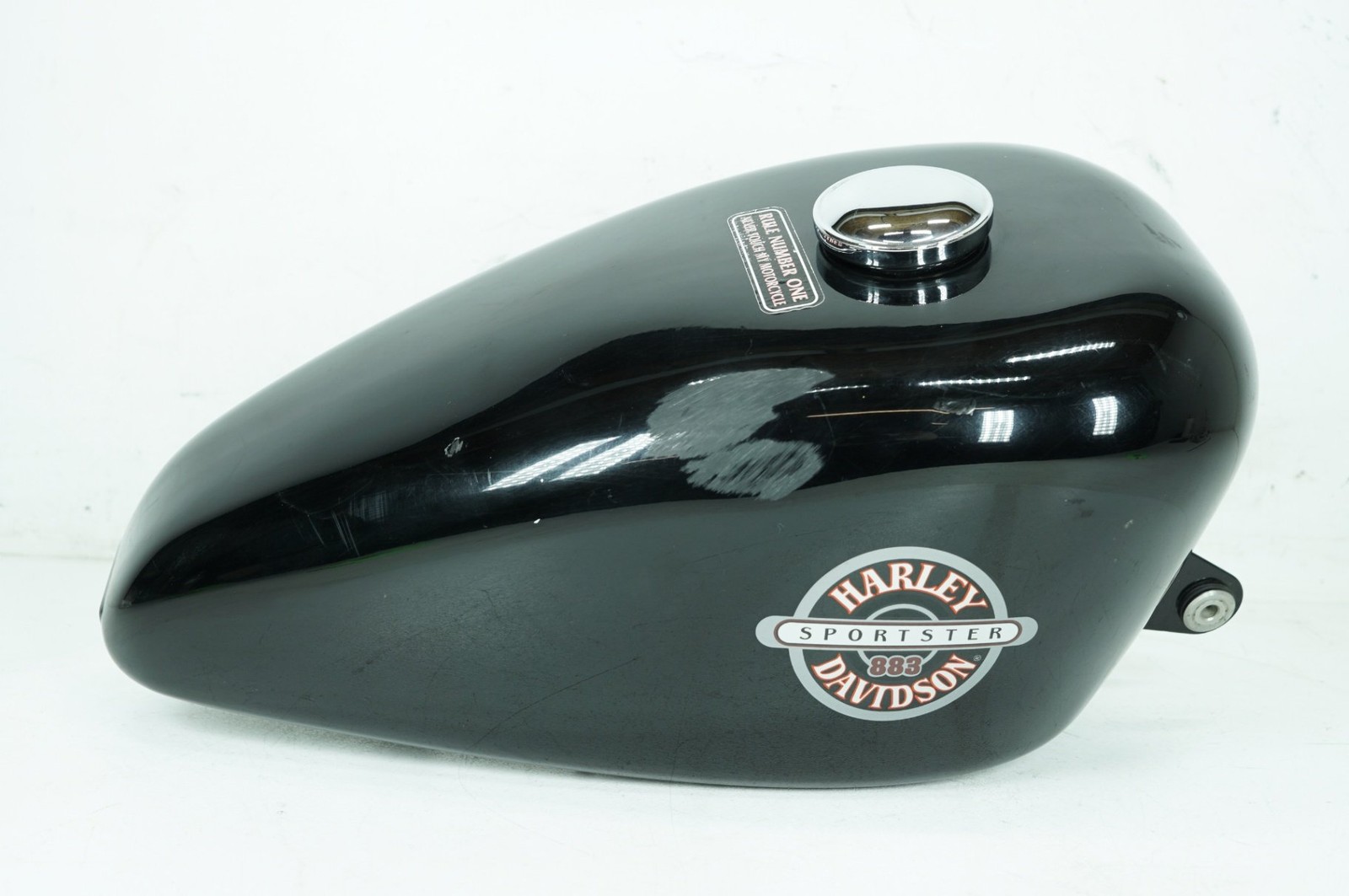 2002 Harley Sportster XL883 OEM Fuel Gas Tank Gasoline Reservoir 61348-03 DENTED