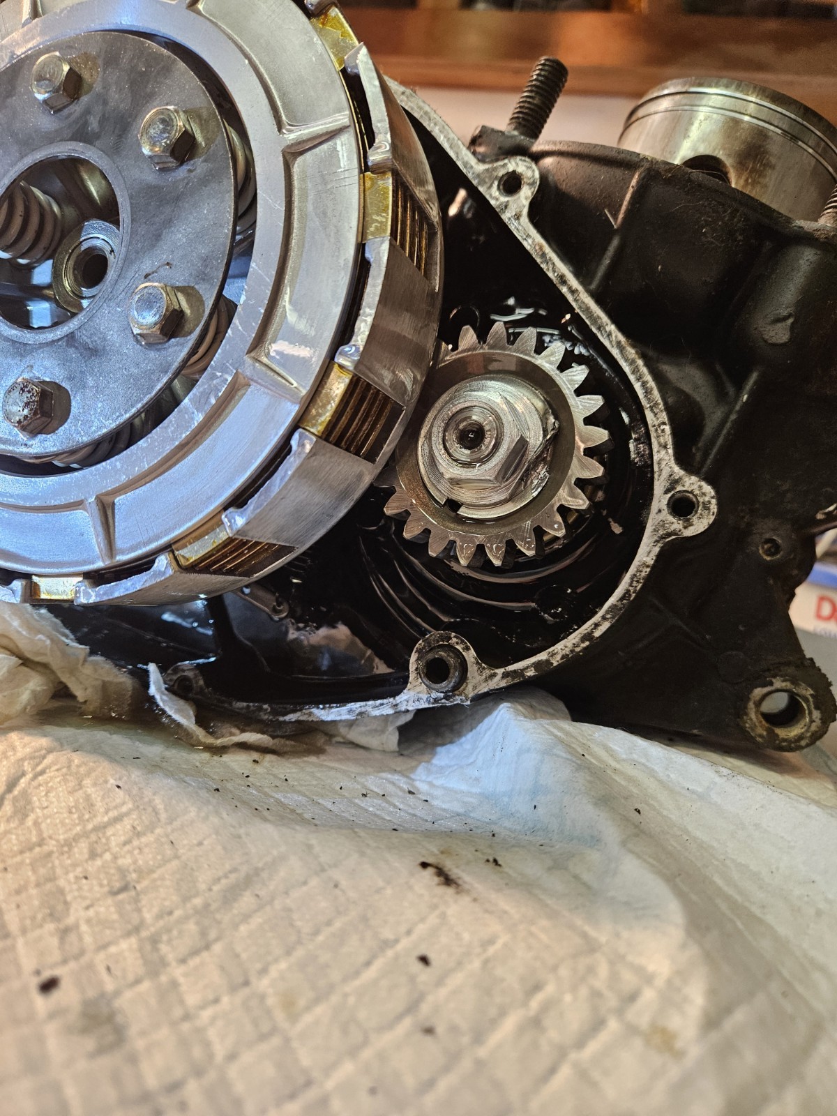 1976 Kawasaki KX250 Engine Motor Complete KX 250 1974 1975 Parts Or Rebuild