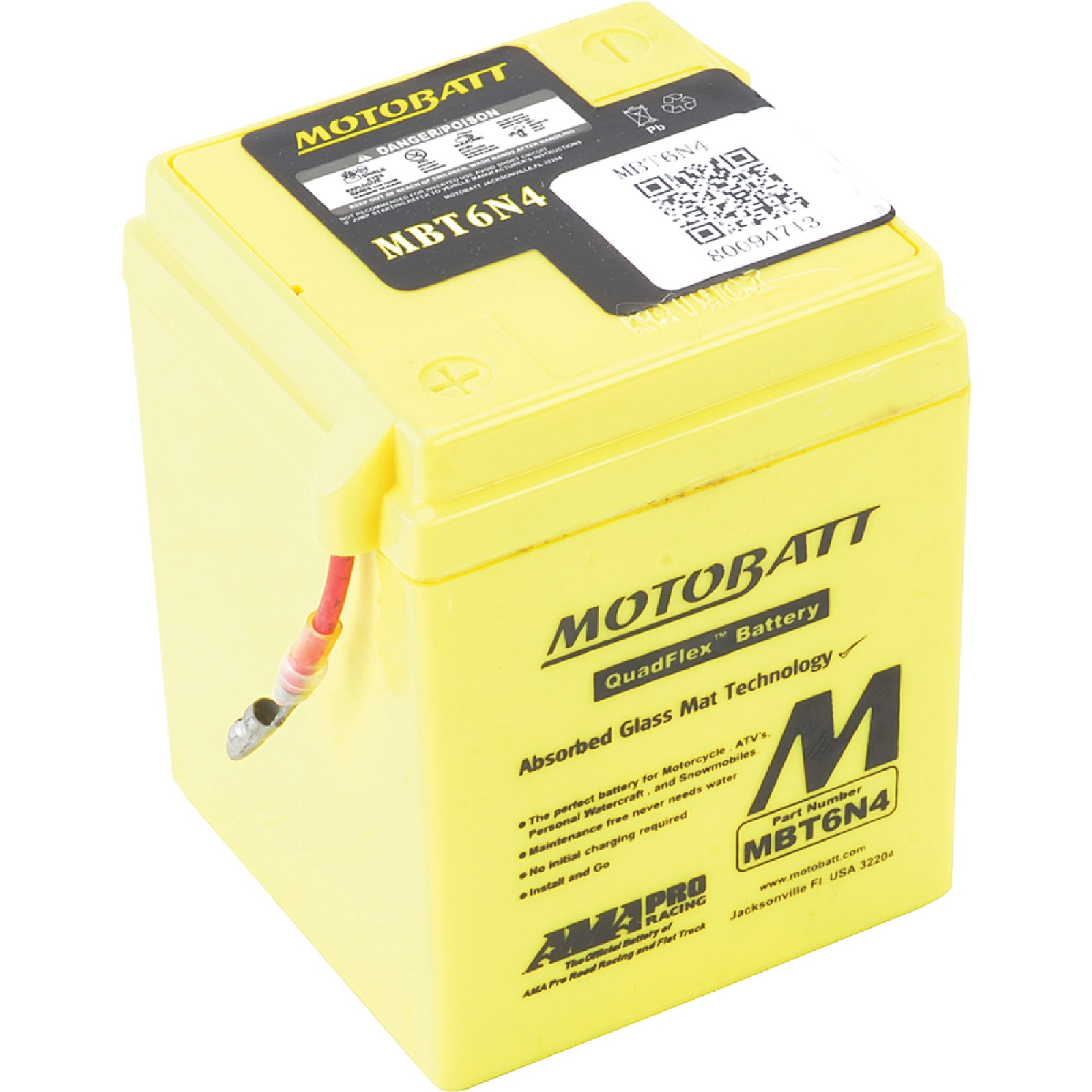 Motobatt Battery For Honda CT110 Trail 110cc 80-84