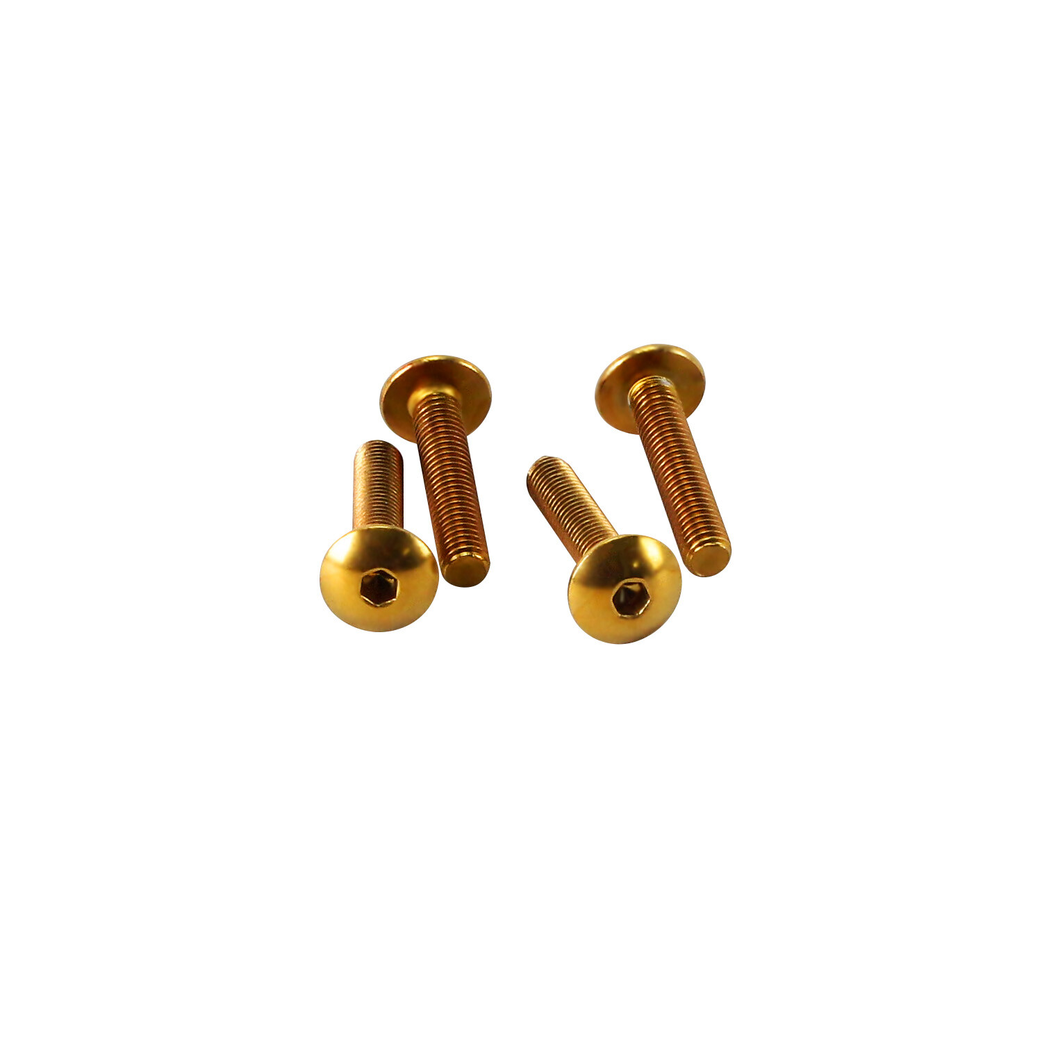 Gold M5-1.0″ Windshield Windscreen Bolt Screws for Harley 15-23 Road Glide FLTRX