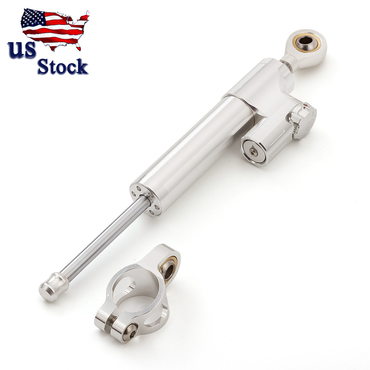 CNC Adjustable Motorcycle Steering Damper Stabilizer For Yamaha Honda Kawasaki