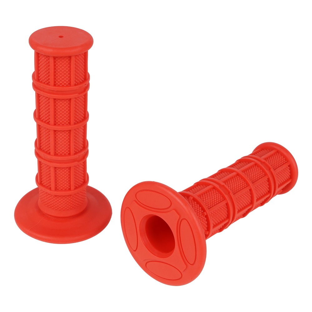 Motorcycle 22mm & 25mm Hand Grips Soft Rubber For Honda KTM MX Pit Dirt Bike