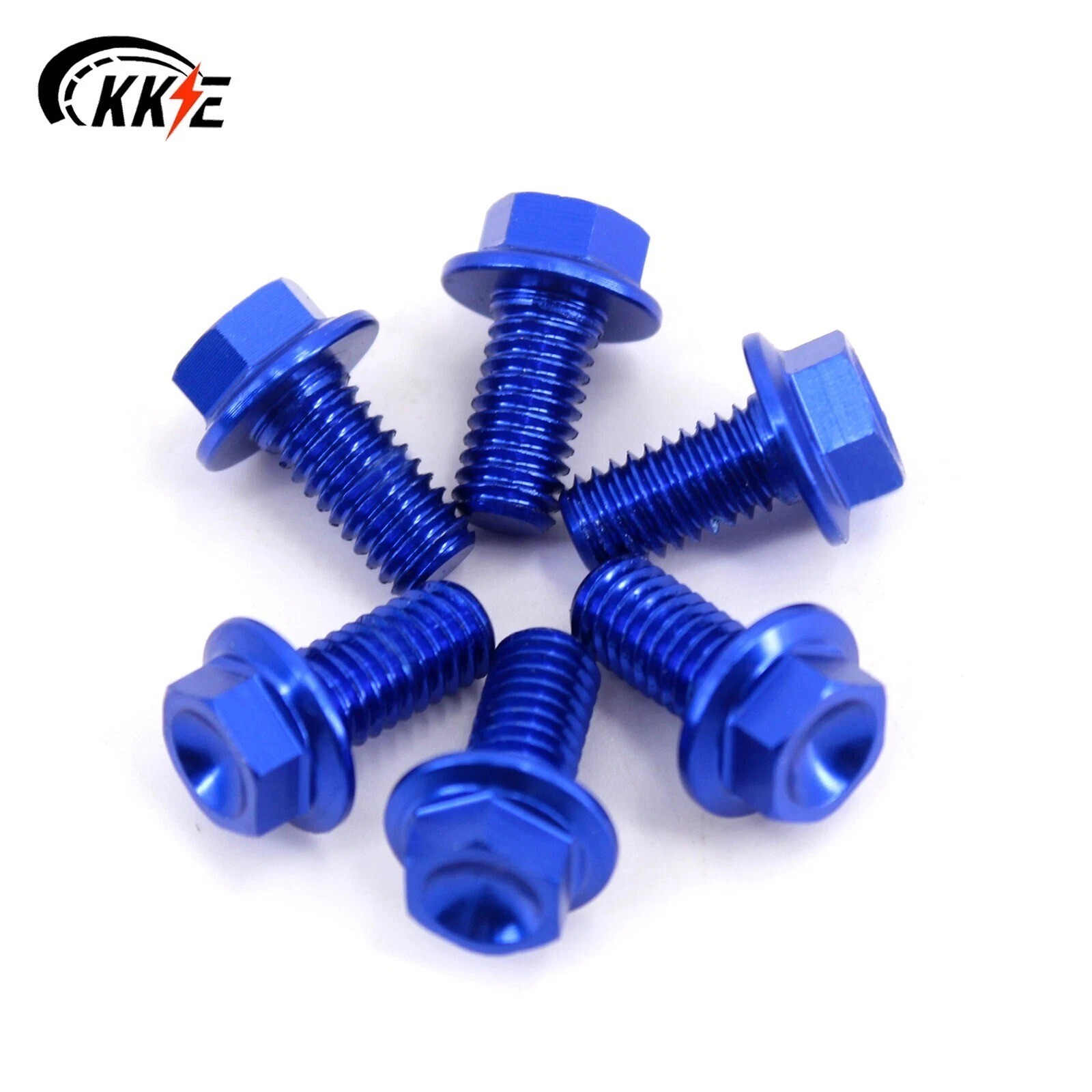 KKE Blue Front Fork Guard Bolts Screw Fit KTM EXC SXF XCF XC 125-530CC 2000-2016