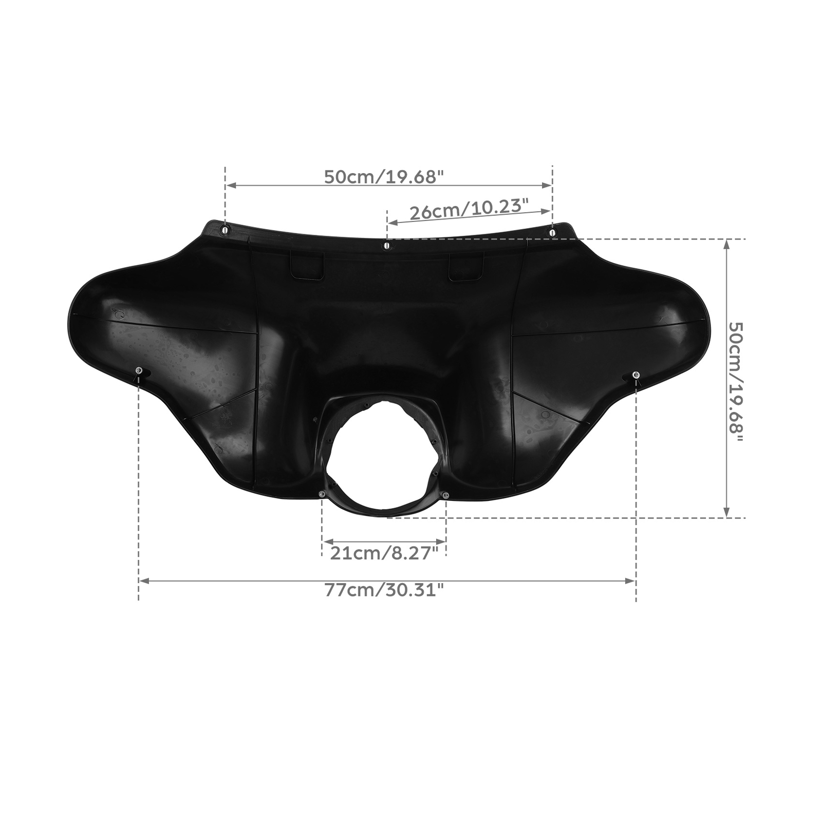 Front Batwing Upper Outer Fairing Cowl For Harley Electra Street Glide 1996-2013