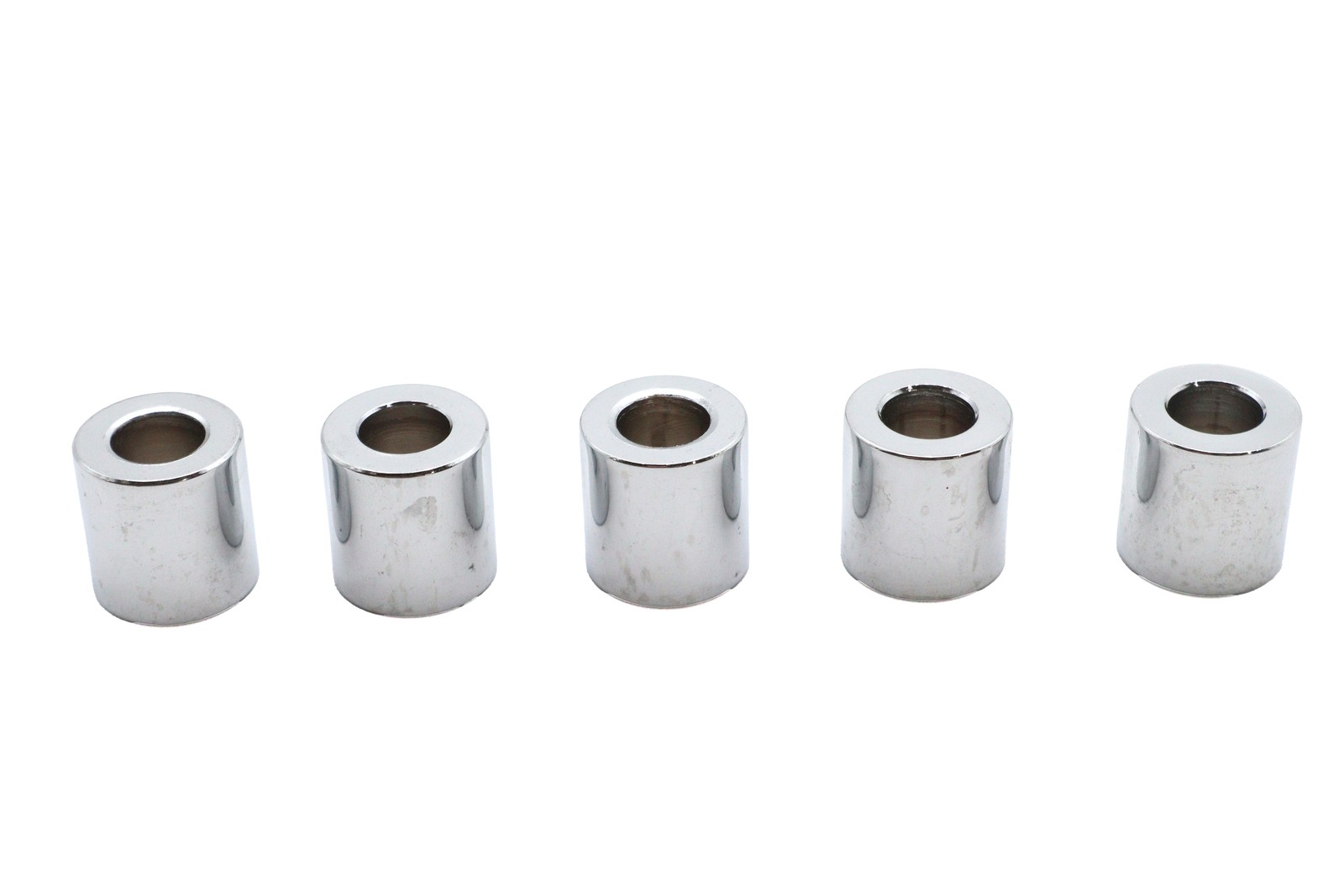 Chrome Spacers 3/8 inch X 3/4 inch X 3/4 inch for Harley-Davidson