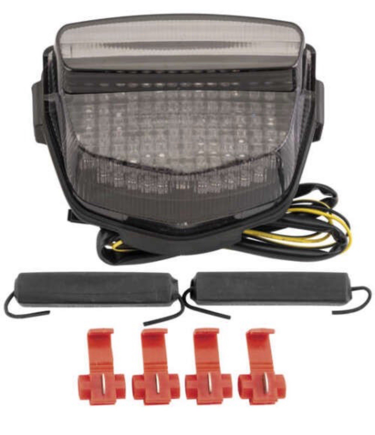 BikeMaster Integrated Taillight Smoke Lens TZH-230-INT-S Tinted 26-1719 261719