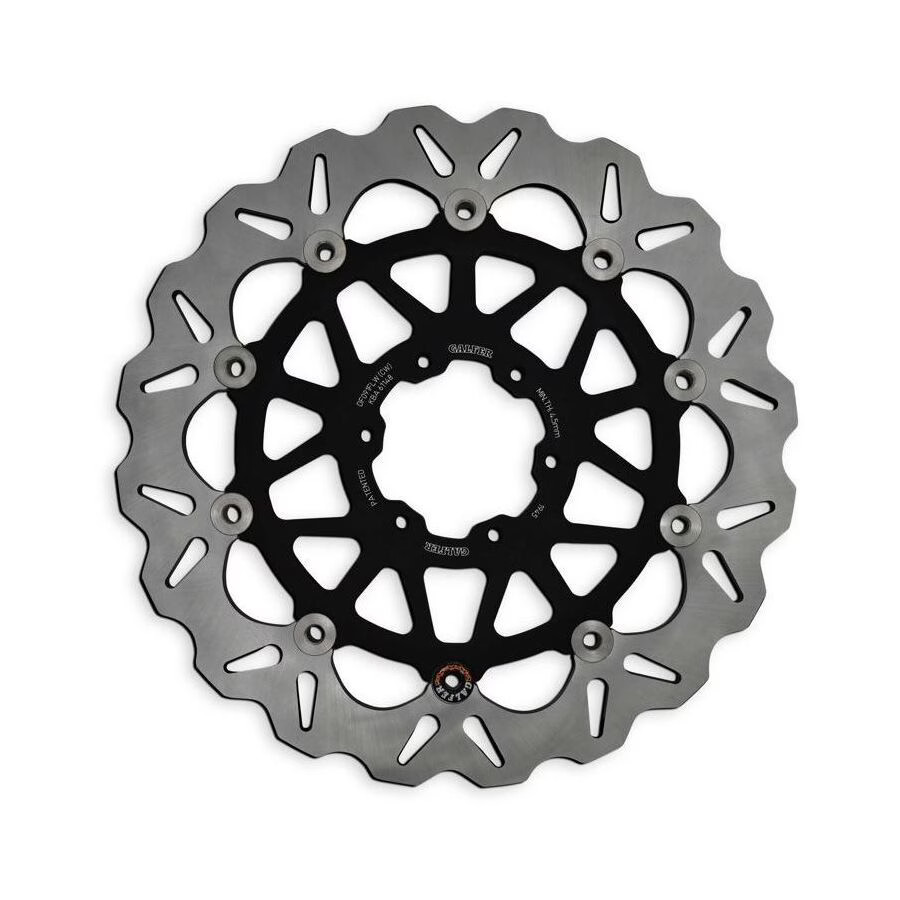 Galfer Floating Wave Brake Rotor – Front – Black, Front DF091CWCL77
