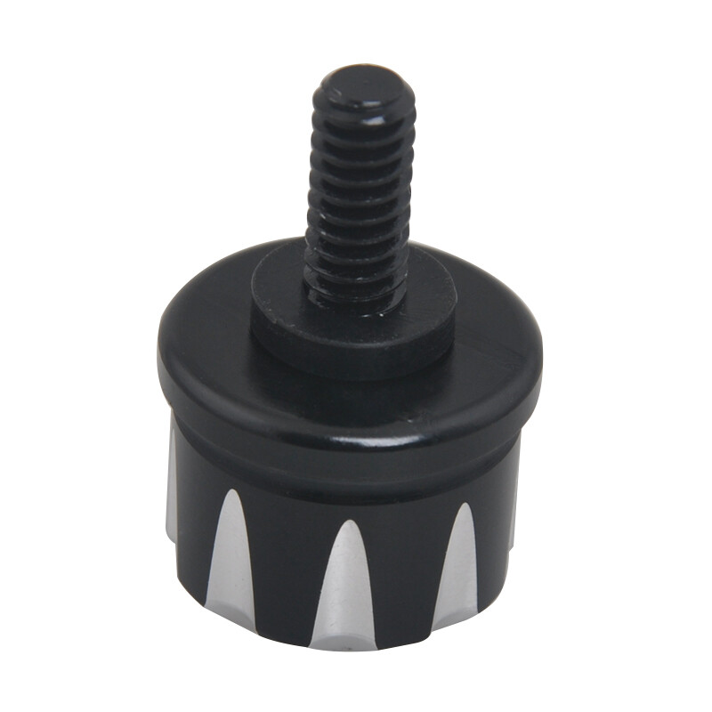 1PCS Rear Fender Seat Bolt Screw Nut Skull For Harley Touring Dyna Softail King