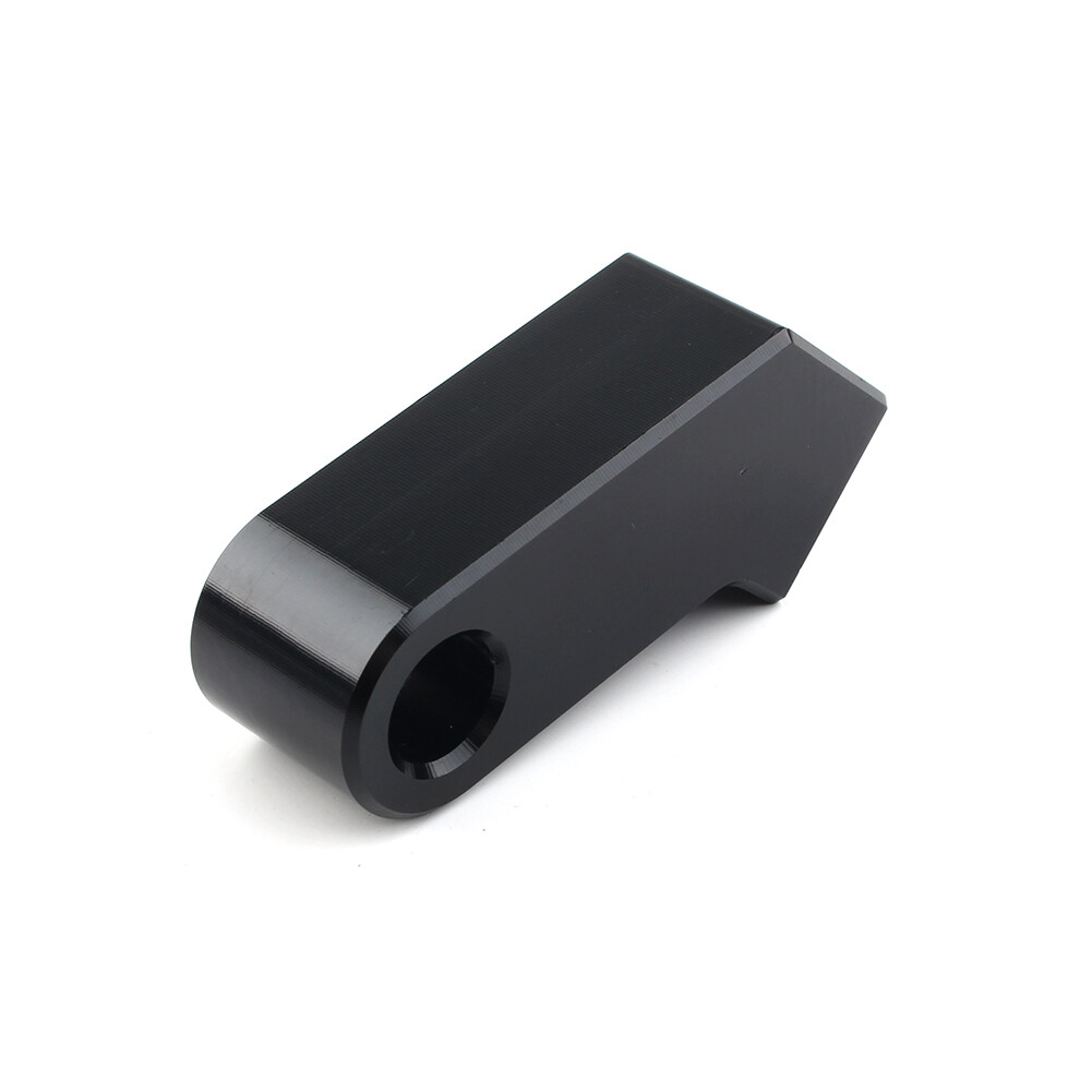 Black Headlight Mounting Block Bracket For Harley Custom Headlight Mount