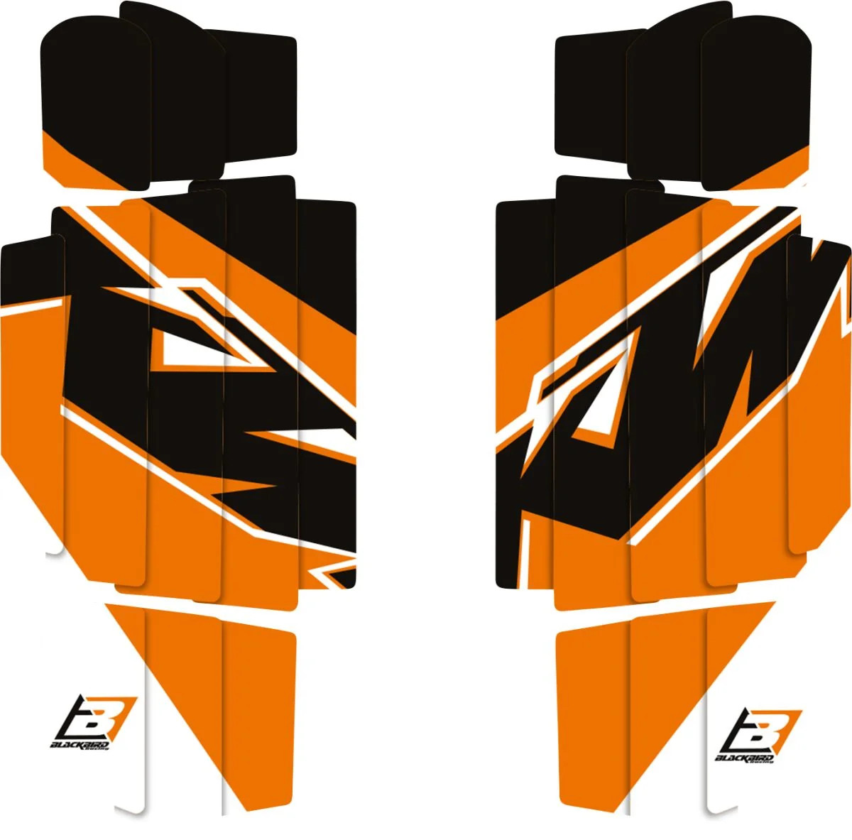 BLACKBIRD RACING RAD LOUVER KTM TROPHY22 KTM SX 125, KTM SX 250 A504R21