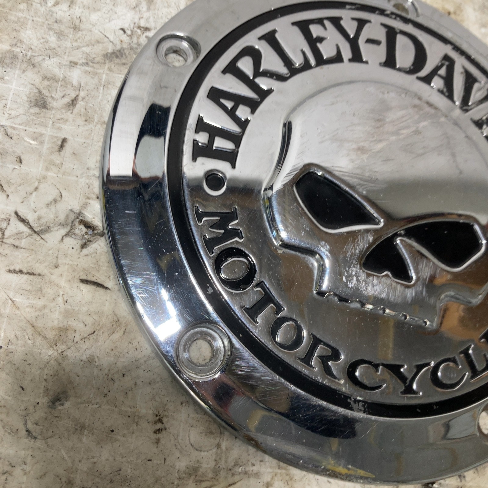 99-17? Harley Davidson Softail Dyna Touring Twin Cam Willie G Skull Derby Cover