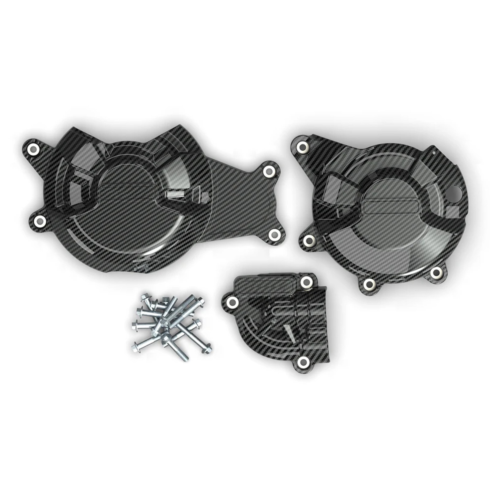 Carbon Fiber Pattern Engine Protection Cover Fit For Yamaha YZF-R7 2022-2024