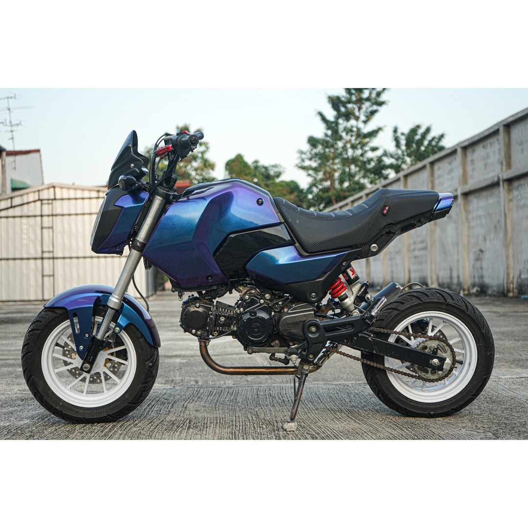 PURPLE FATE PLASTIC PANEL FAIRING BELLY PAN FRAME FIT HONDA GROM 125 2025-2026