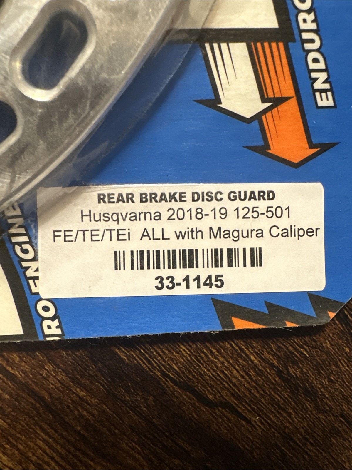 Enduro Engineering Rear Brake Disc Guard Husq 2018-19 125-501 Magura Caliper New