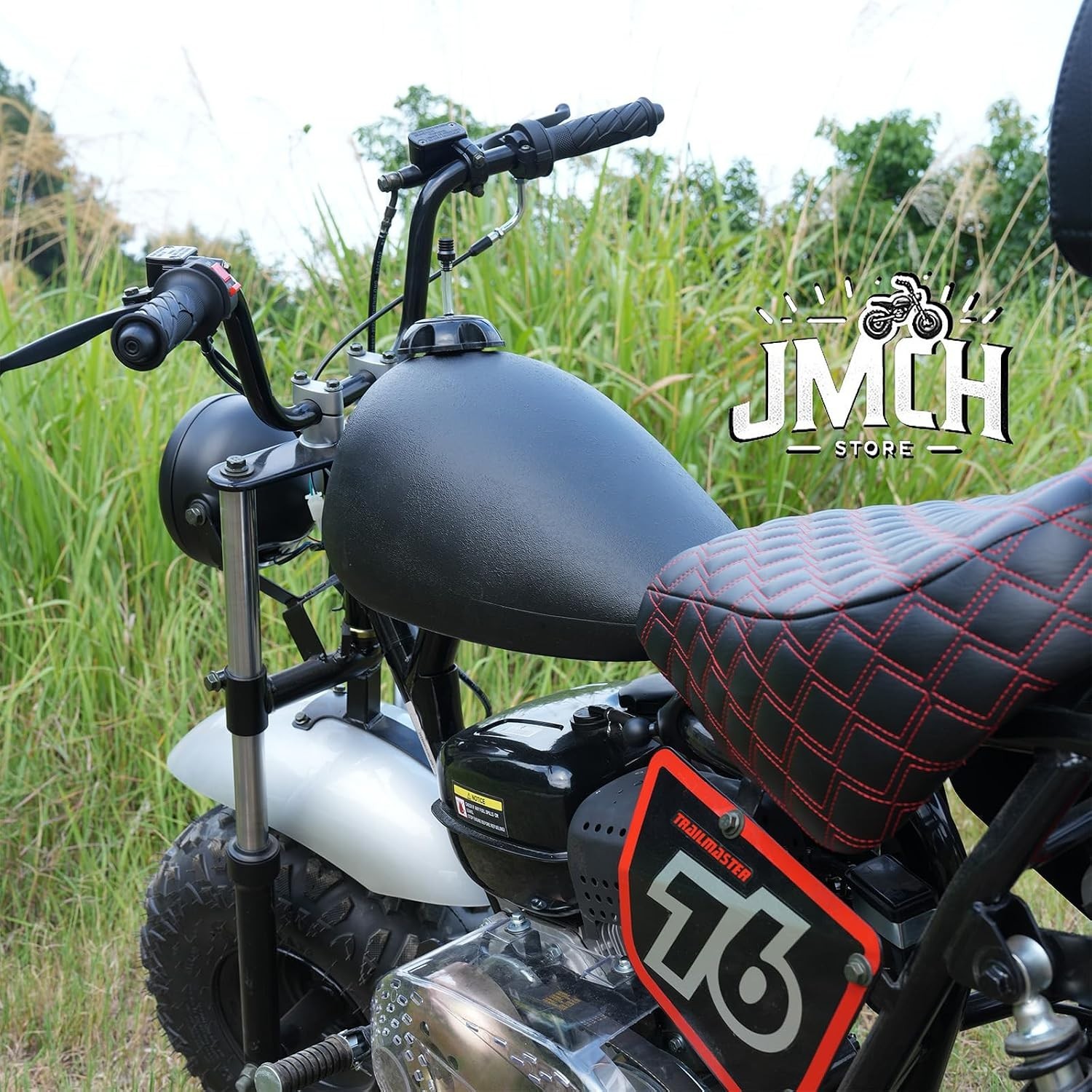 Black Real Gas Fuel Tank for Mini Baja Heat Warrior Hawg Ty 196cc Mini Bike