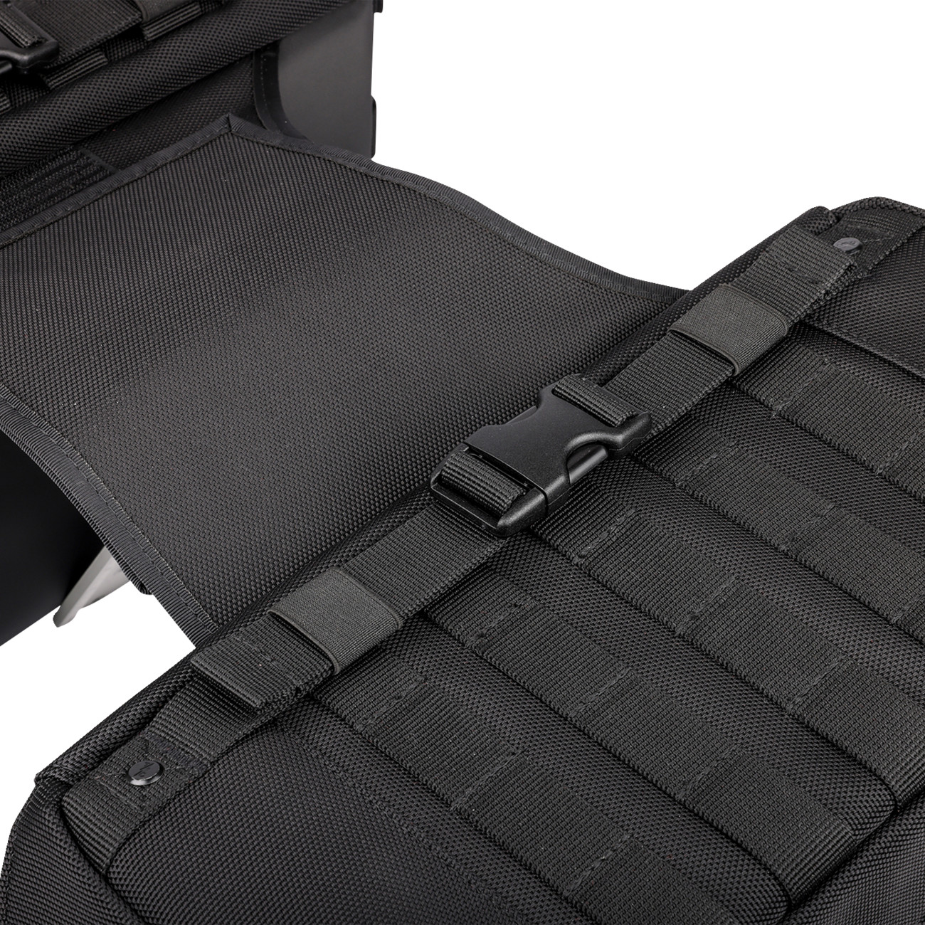 Thrashin Supply Expedition Saddlebags Black TSB-0008 1680D Ballistic Nylon