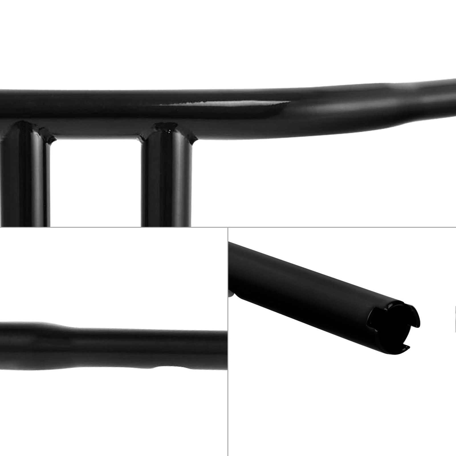 6/8/10″Rise 1.25″T-Bar Handlebar FitsFor Harley Chopper Throttle-By-Wire